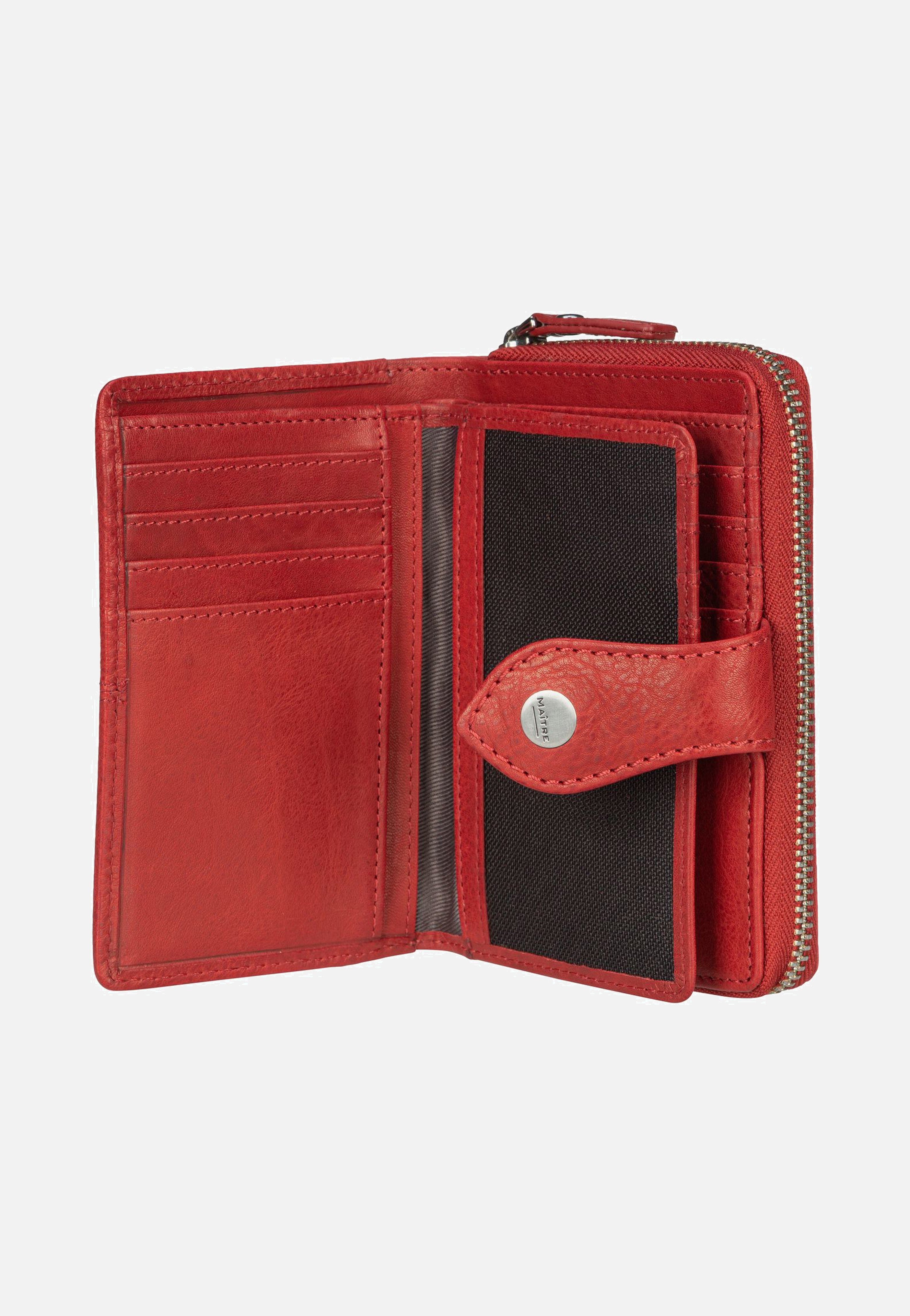 Maître Lemberg Diethilde Purse MH16FZ Red Wallet