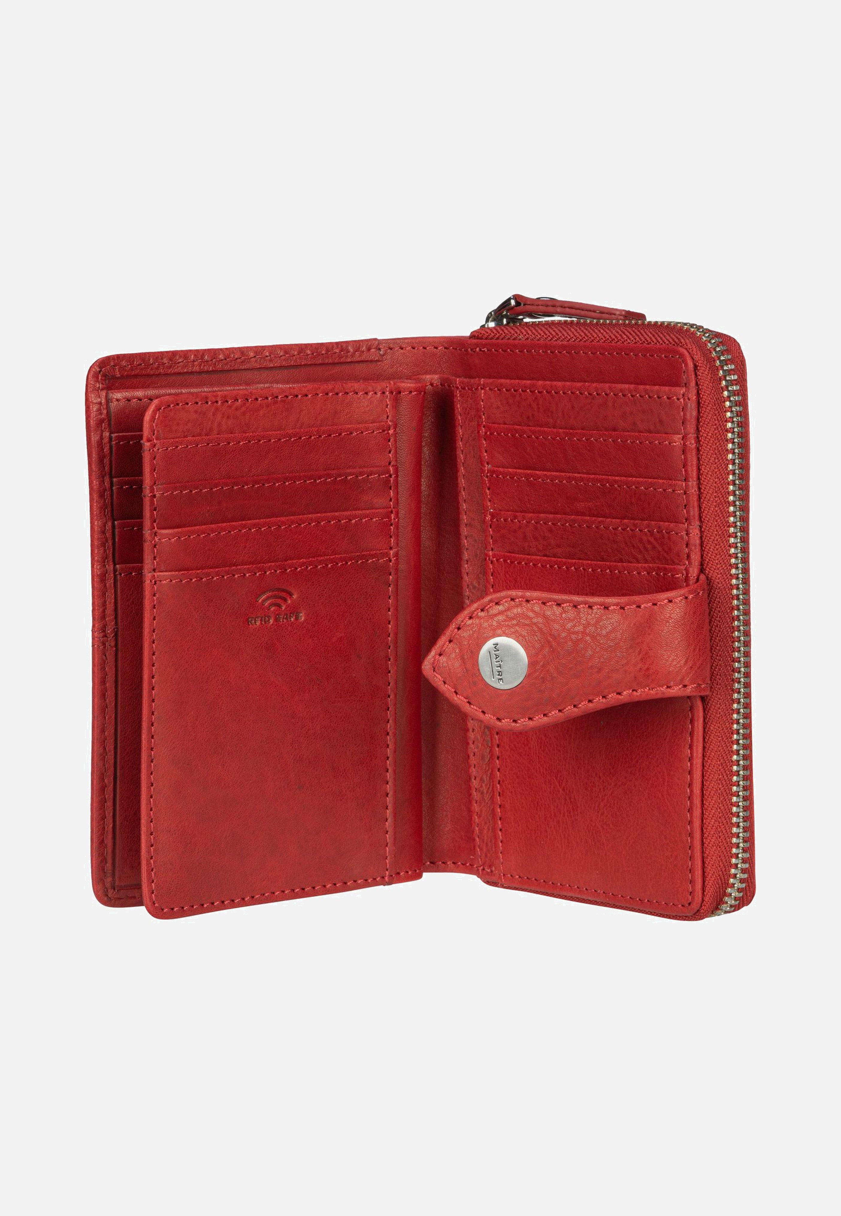 Maître Lemberg Diethilde Purse MH16FZ Red Wallet
