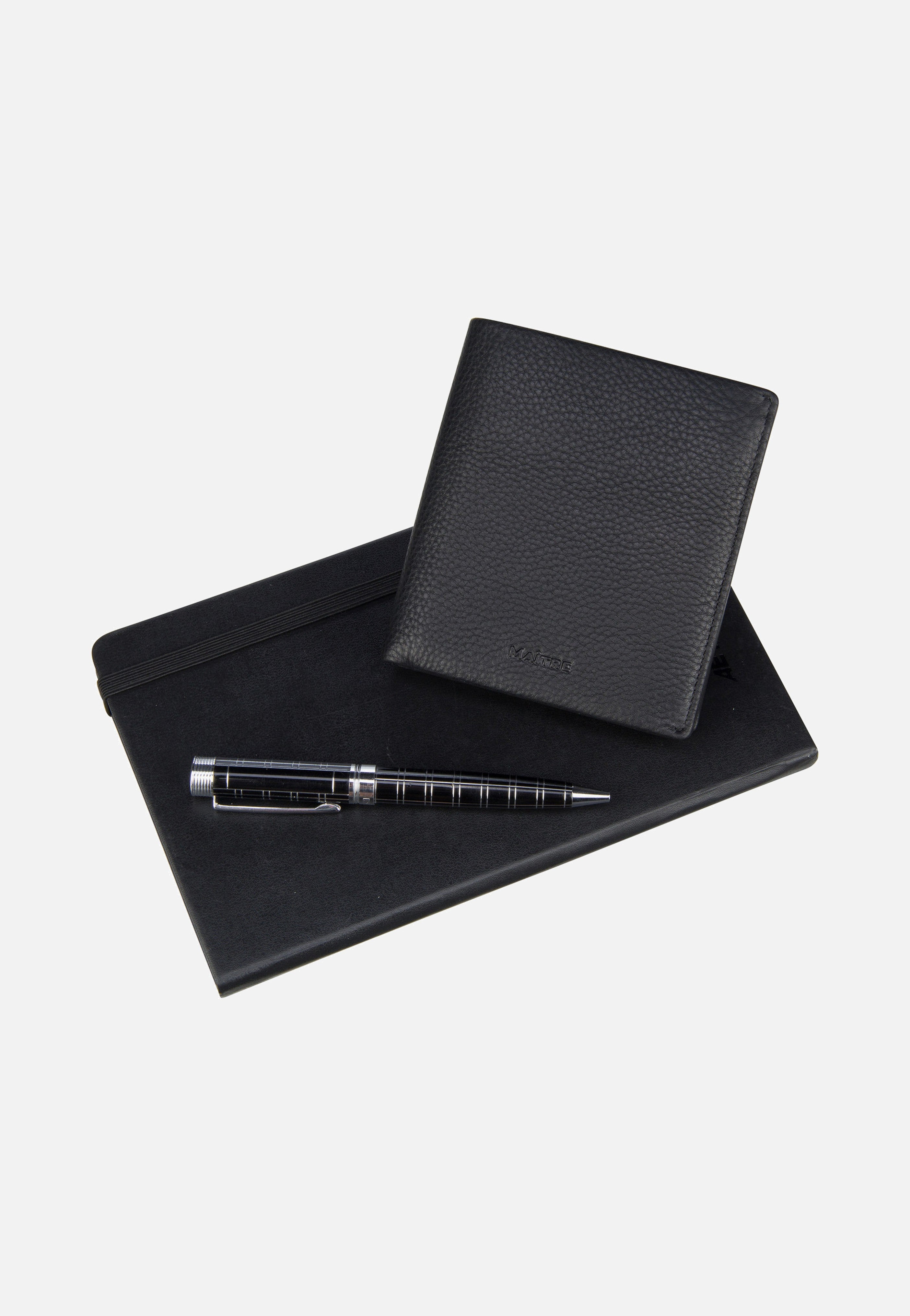 Maître - Schwarzerden Hugwald Billfold V12 Black - Wallet | Men-Image