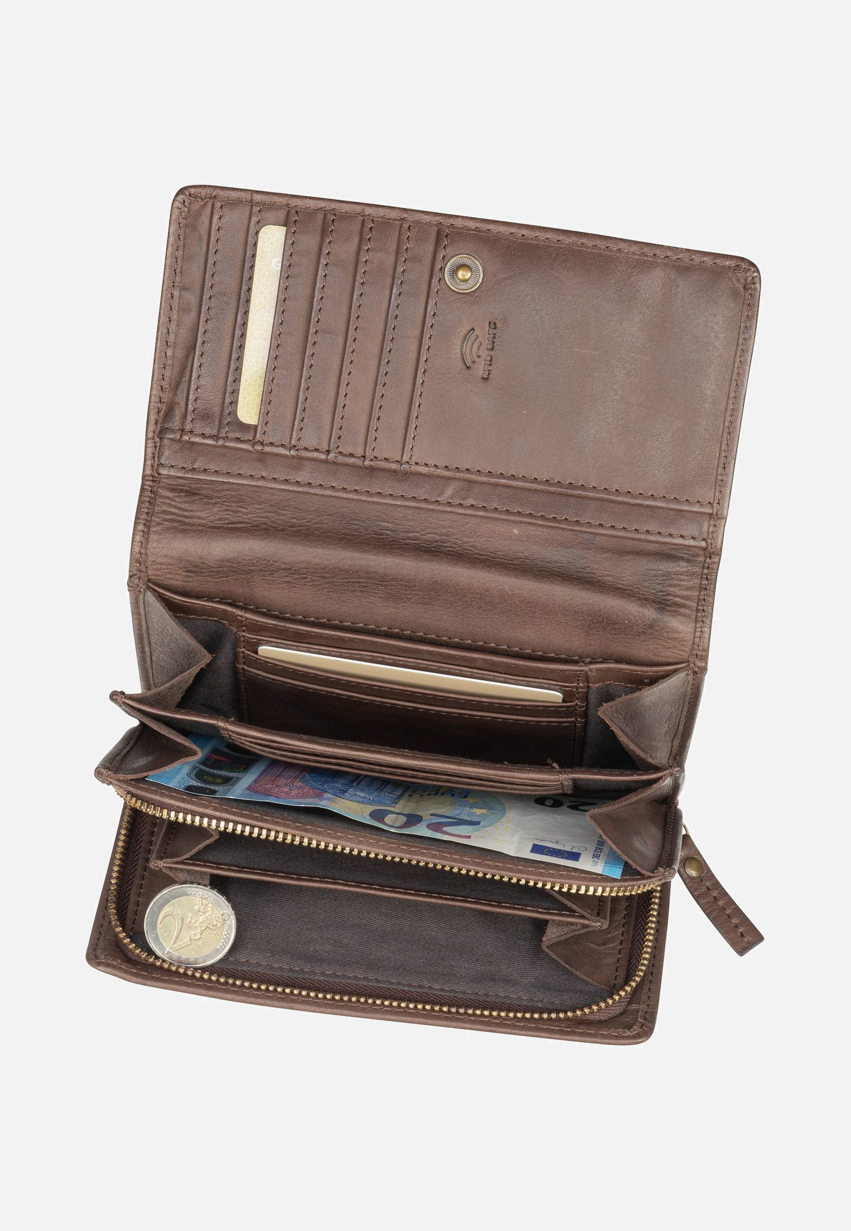 Maître - Steinbach Dilara LH11F Dark Brown - Wallet | Women-Image