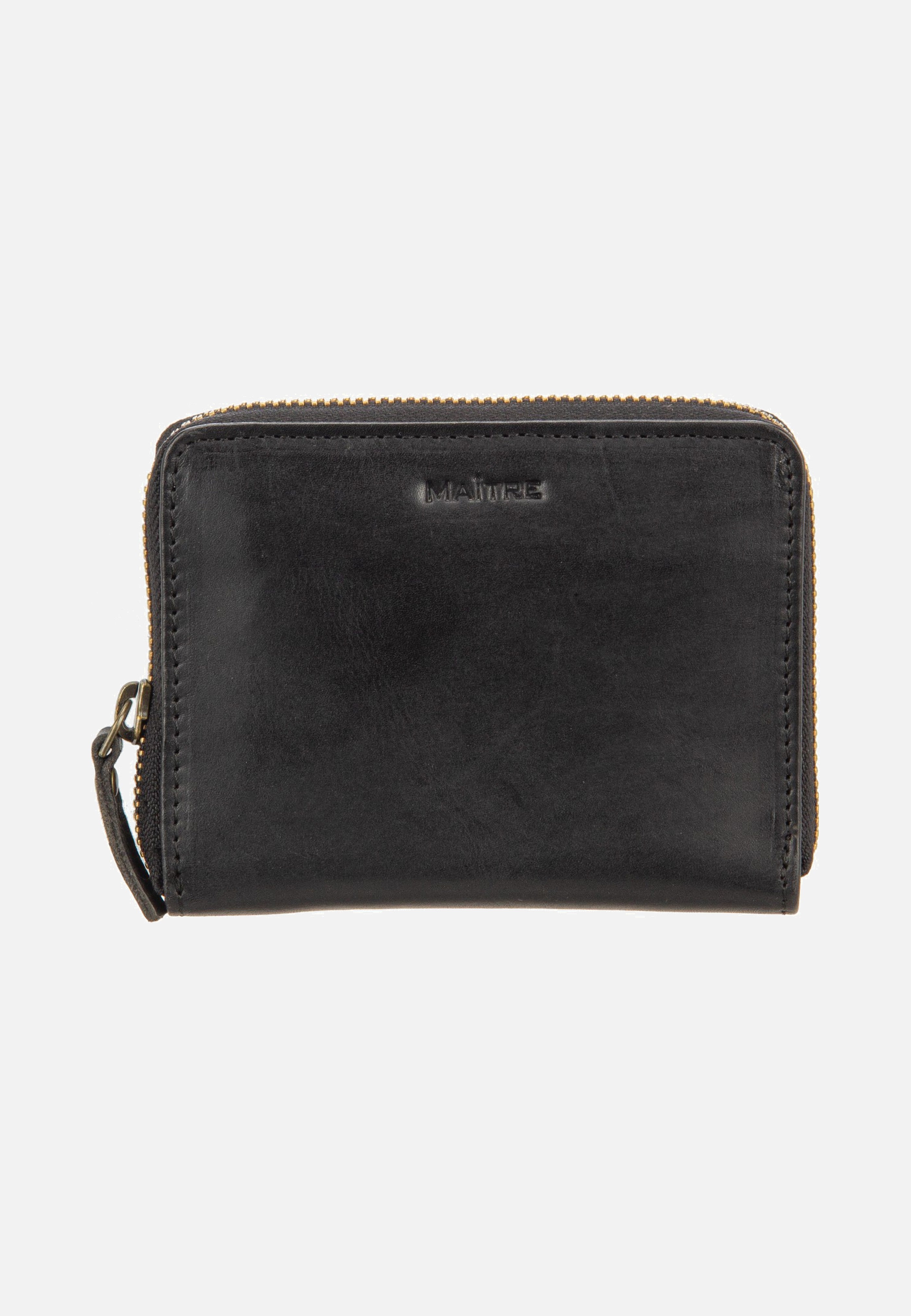 Maître Forst Dacia Purse MH6Z Black Wallet