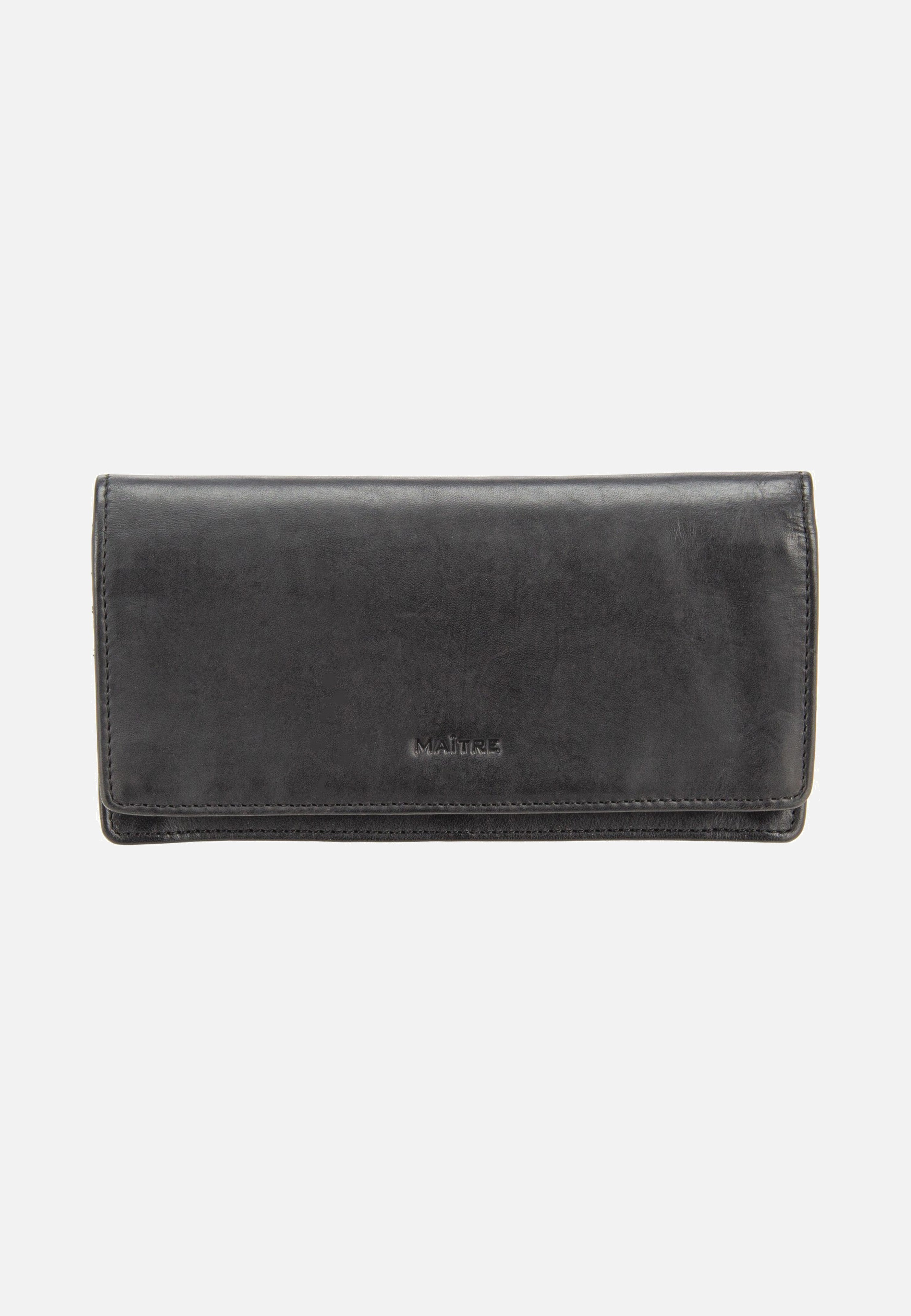 Maître Forst Immine Purse LH14F Black Wallet