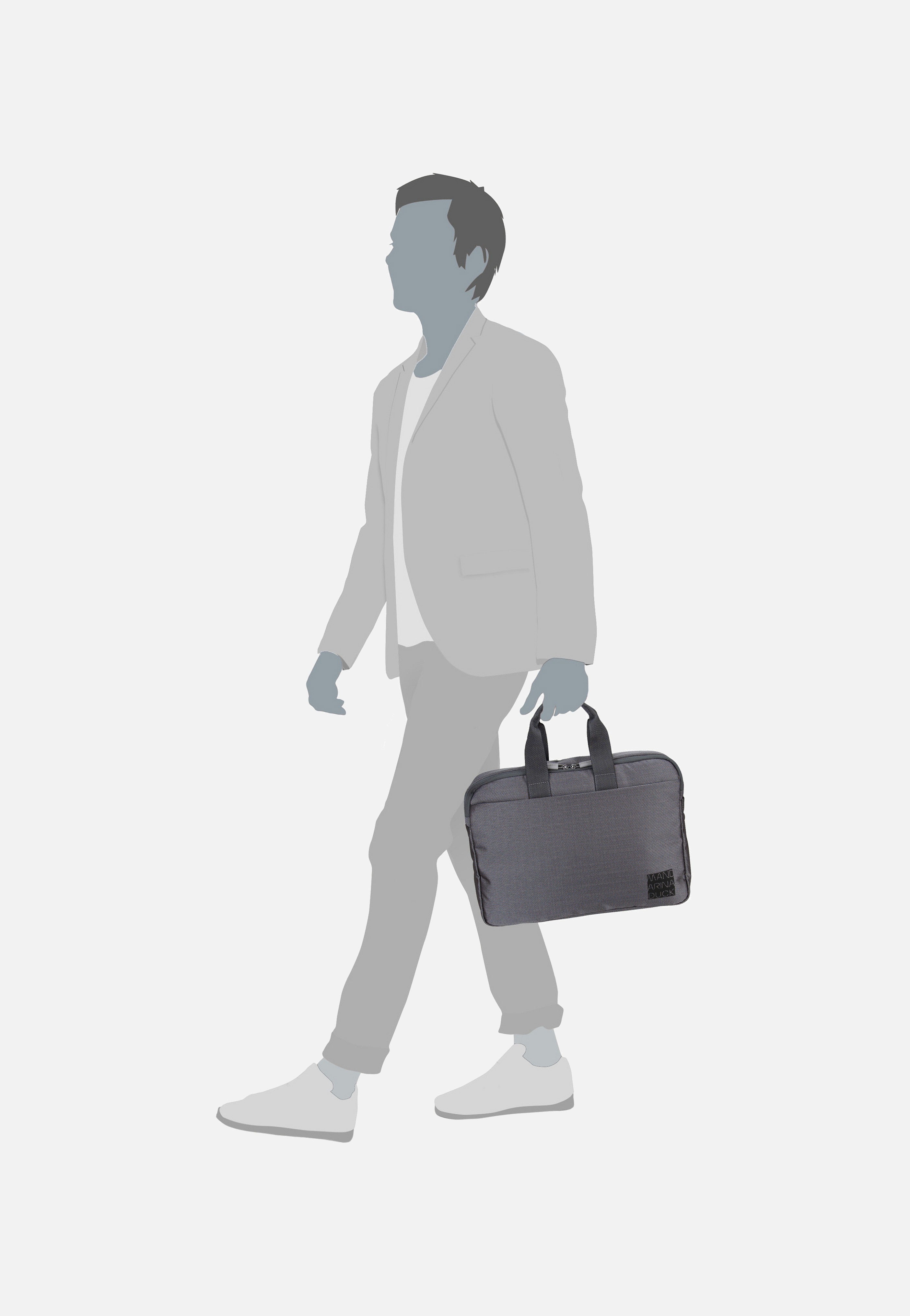 Mandarina Duck - District KPC03 Steel - Briefcase | Men-Image