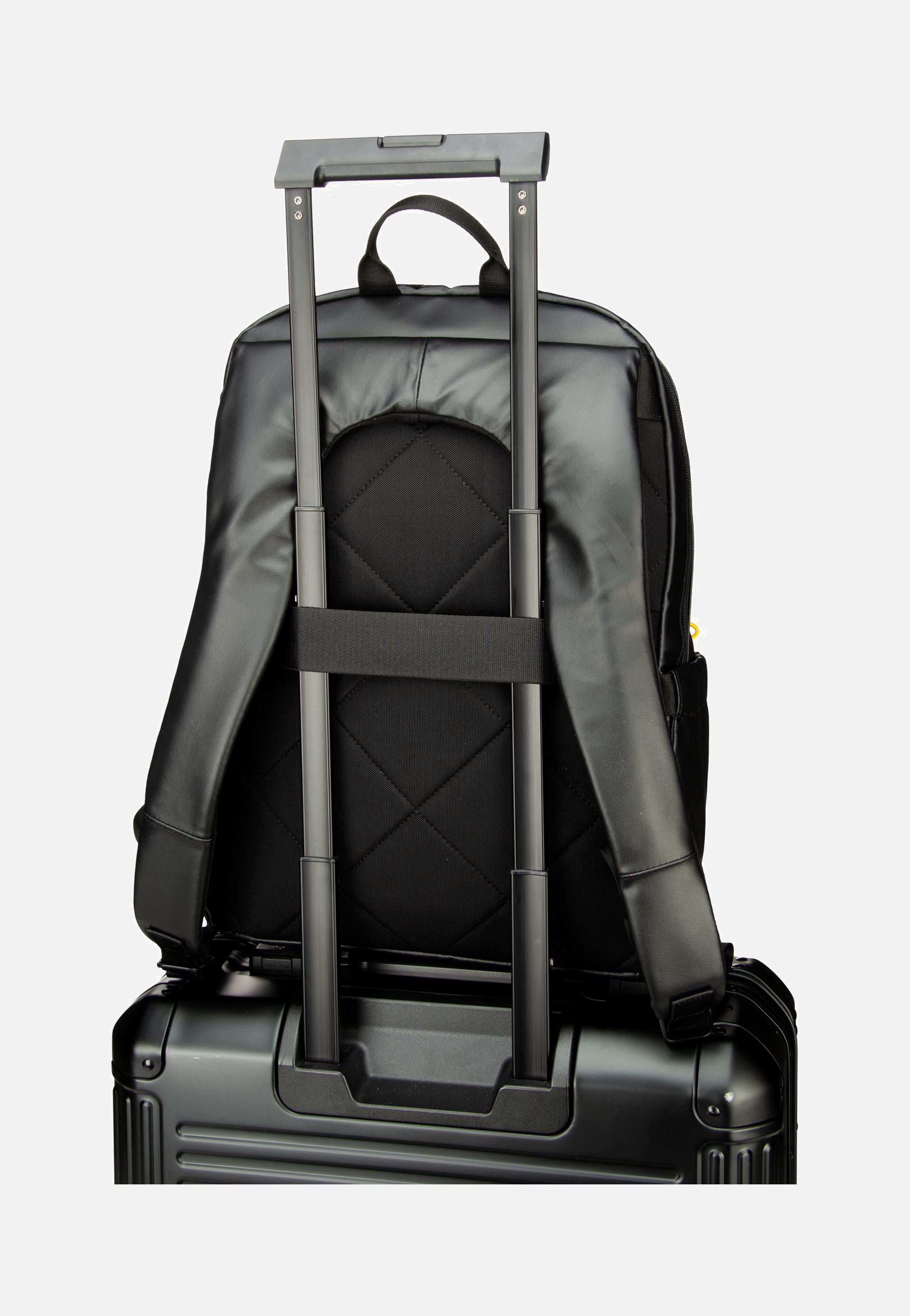 Mandarina Duck Eco Coated OST04 Black Backpack