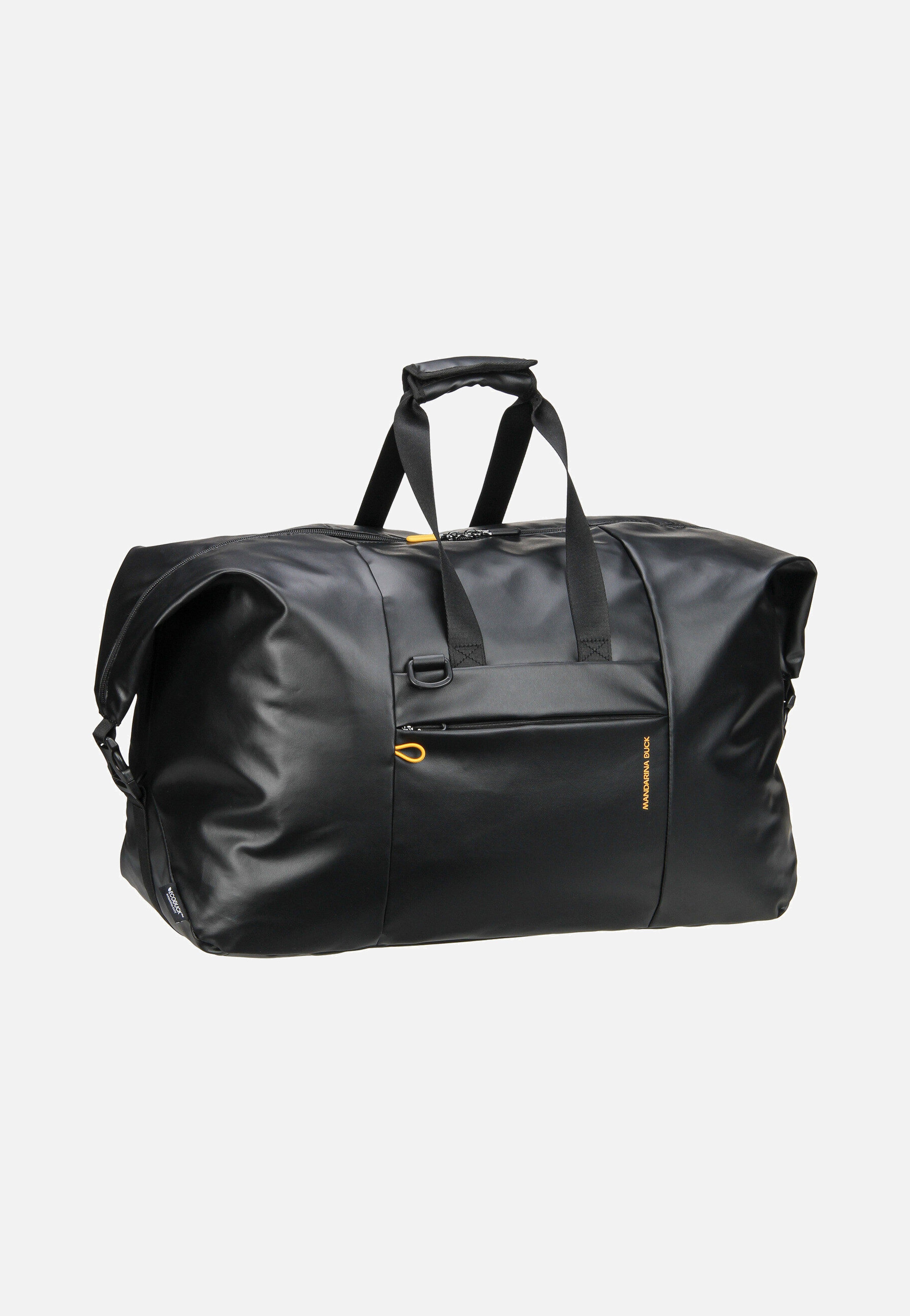 Mandarina Duck - Eco Coated Duffle OSB02 Black - Dufflebag | Neutral-Image
