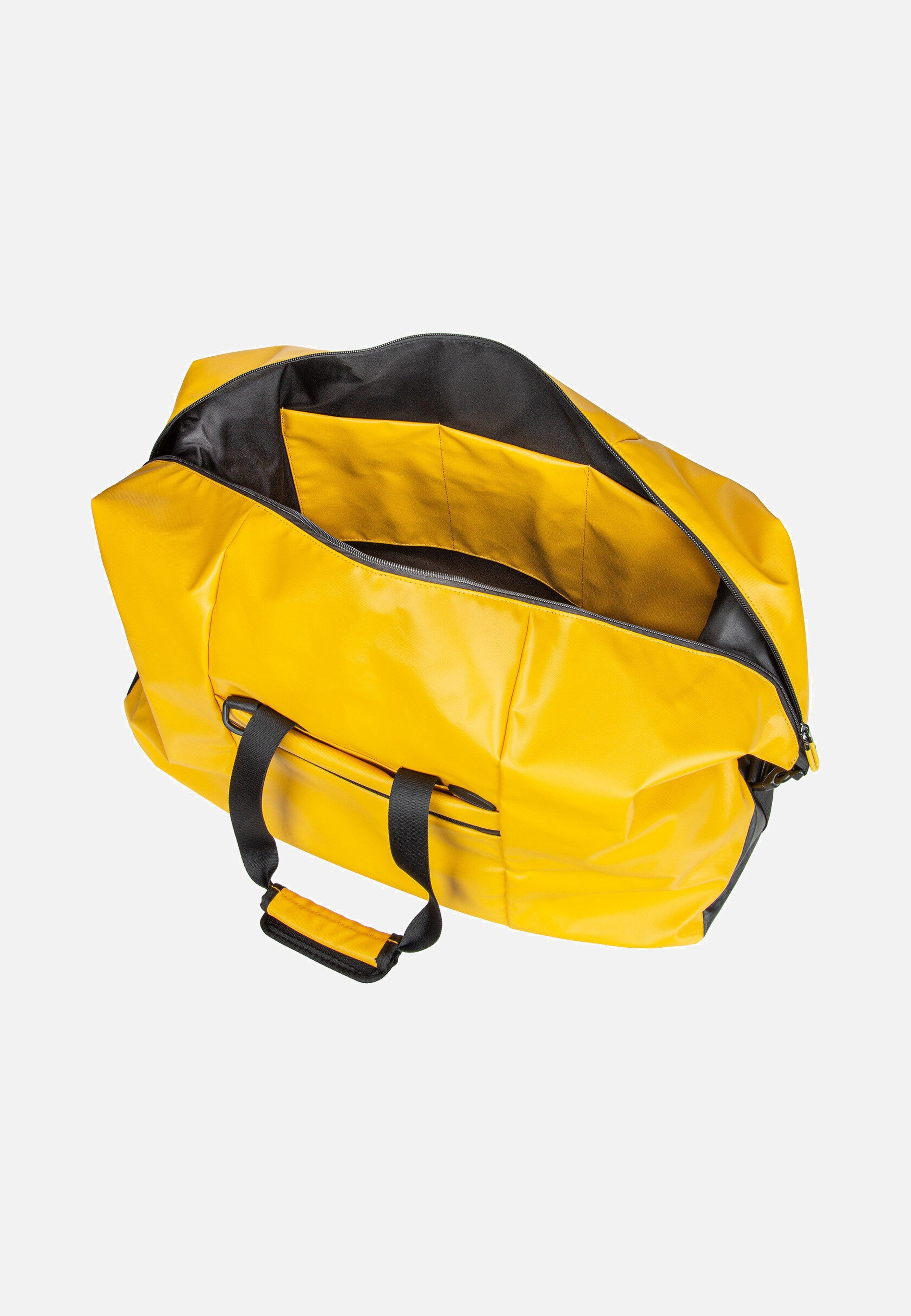 Mandarina Duck - Eco Coated Duffle OSB02 Duck Yellow - Dufflebag | Neutral-Image
