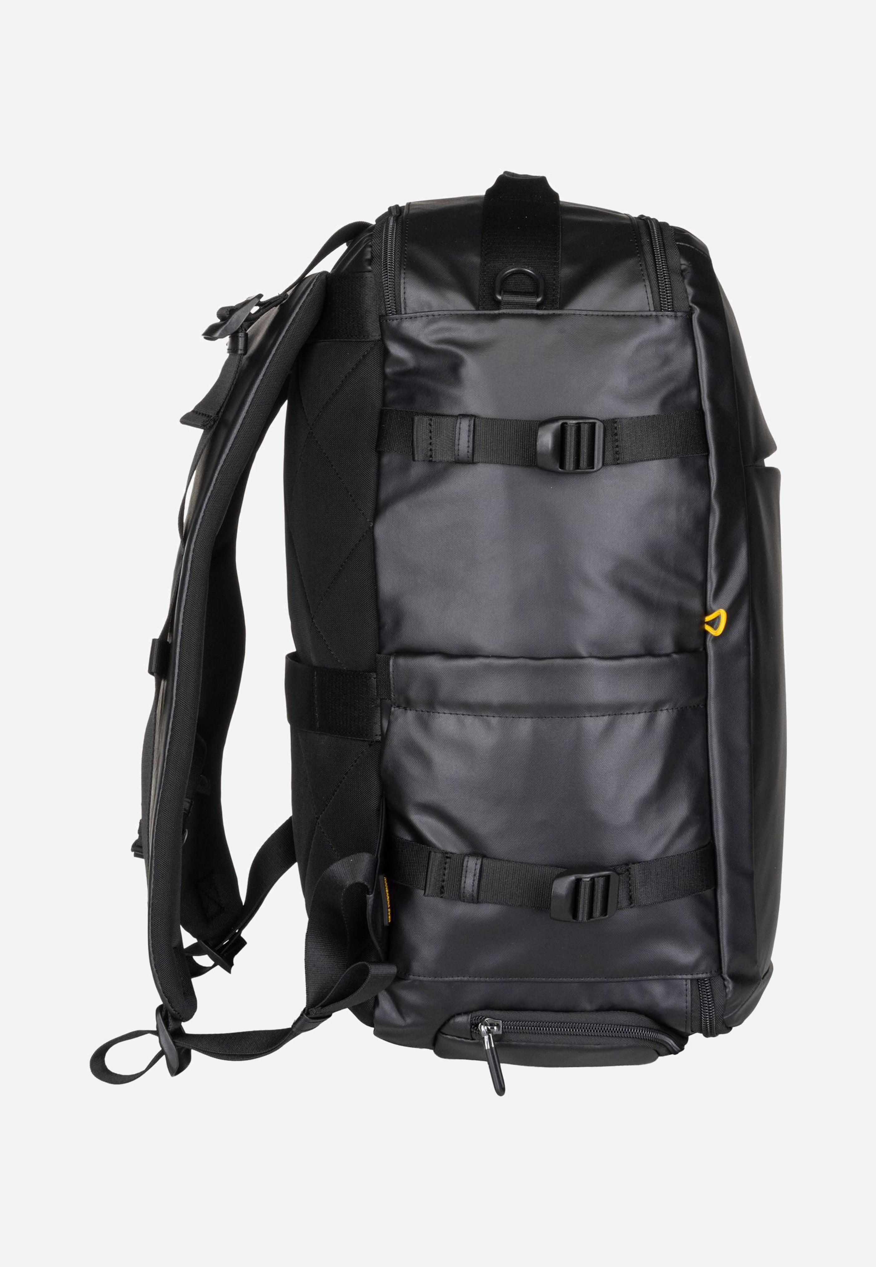 Mandarina Duck Eco Coated OST06 Black Travel Backpack