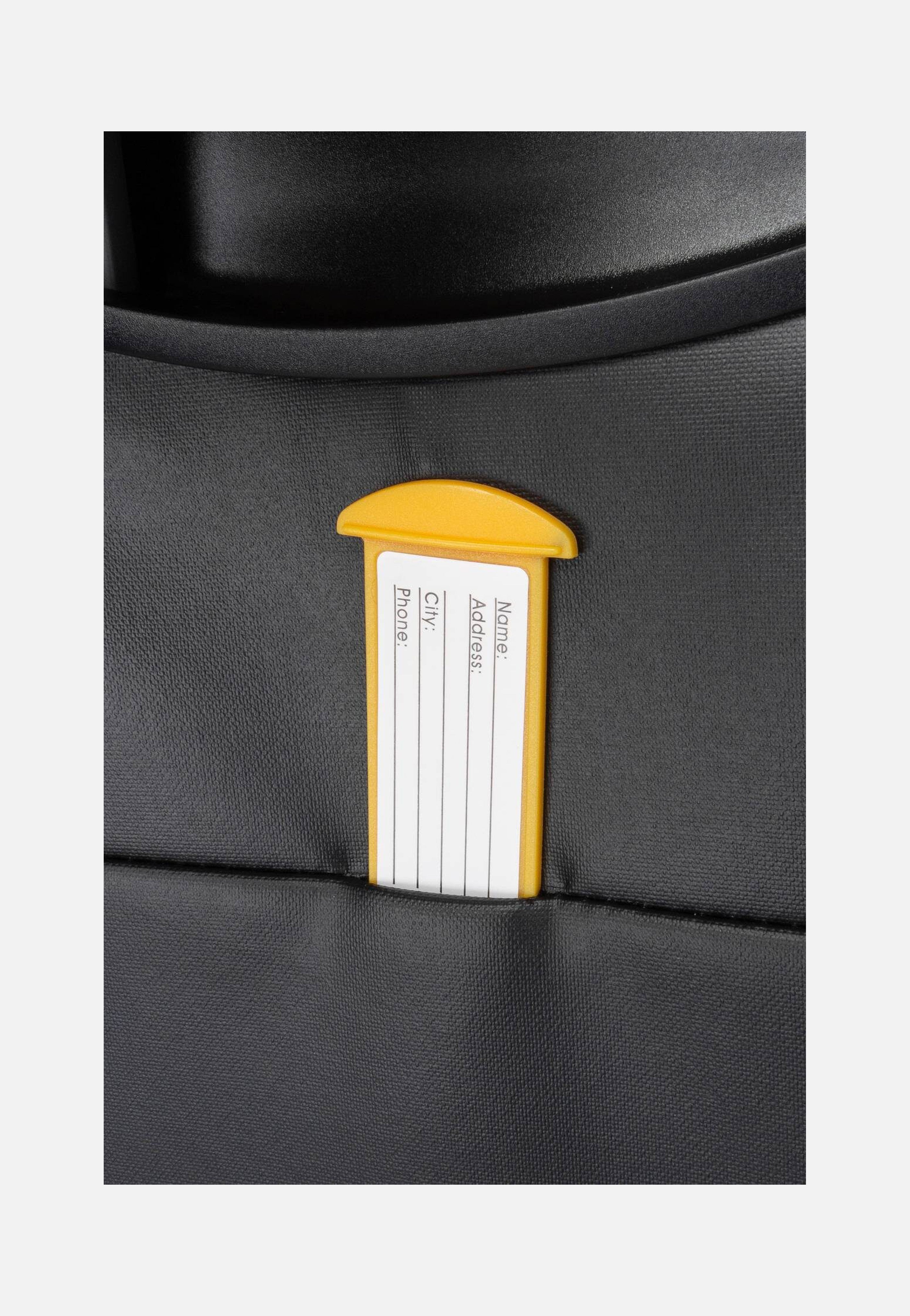 Mandarina Duck - Eco Coated OSV04 Black - Suitcase | Neutral-Image