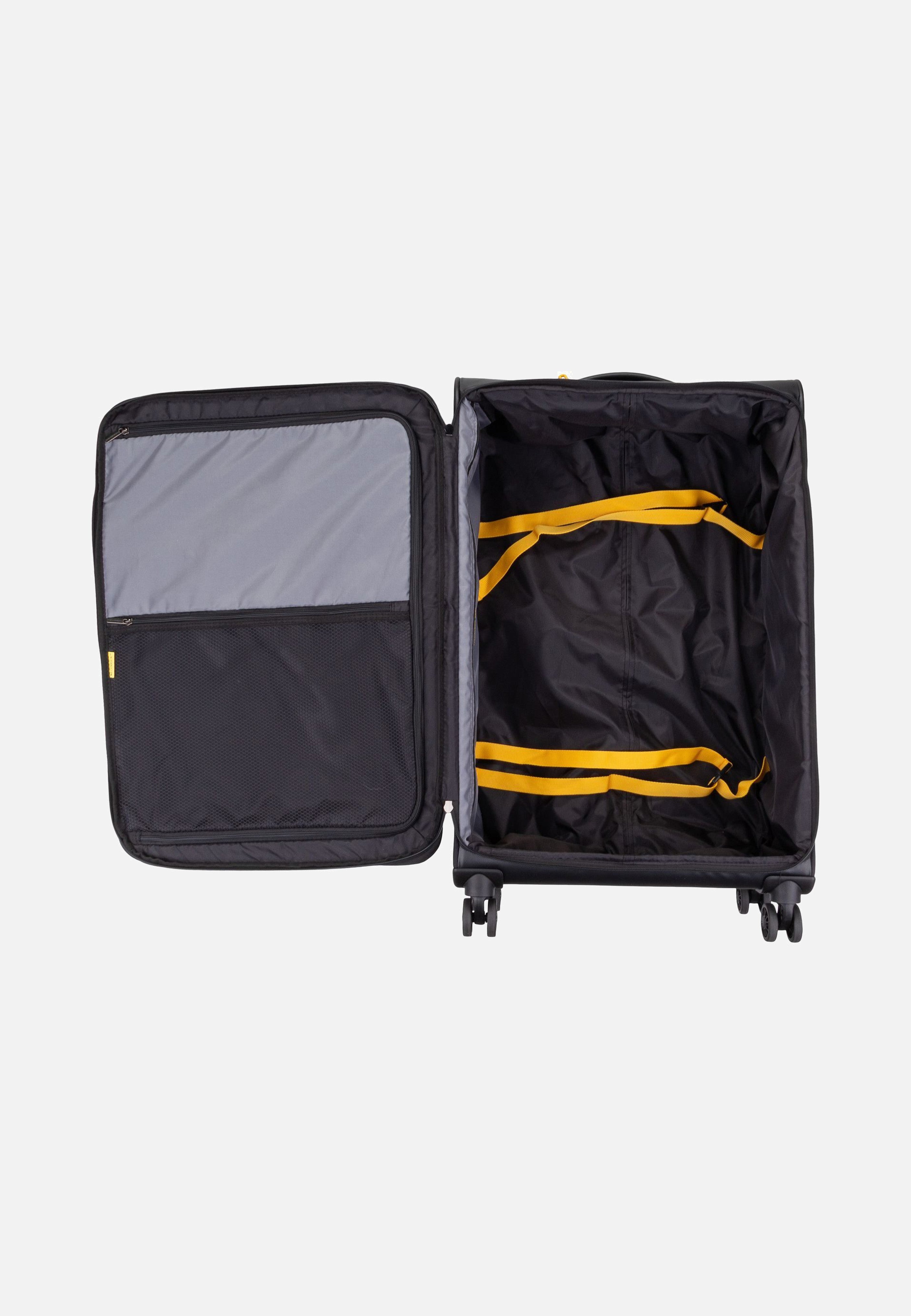 Mandarina Duck - Eco Coated OSV04 Black - Suitcase | Neutral-Image
