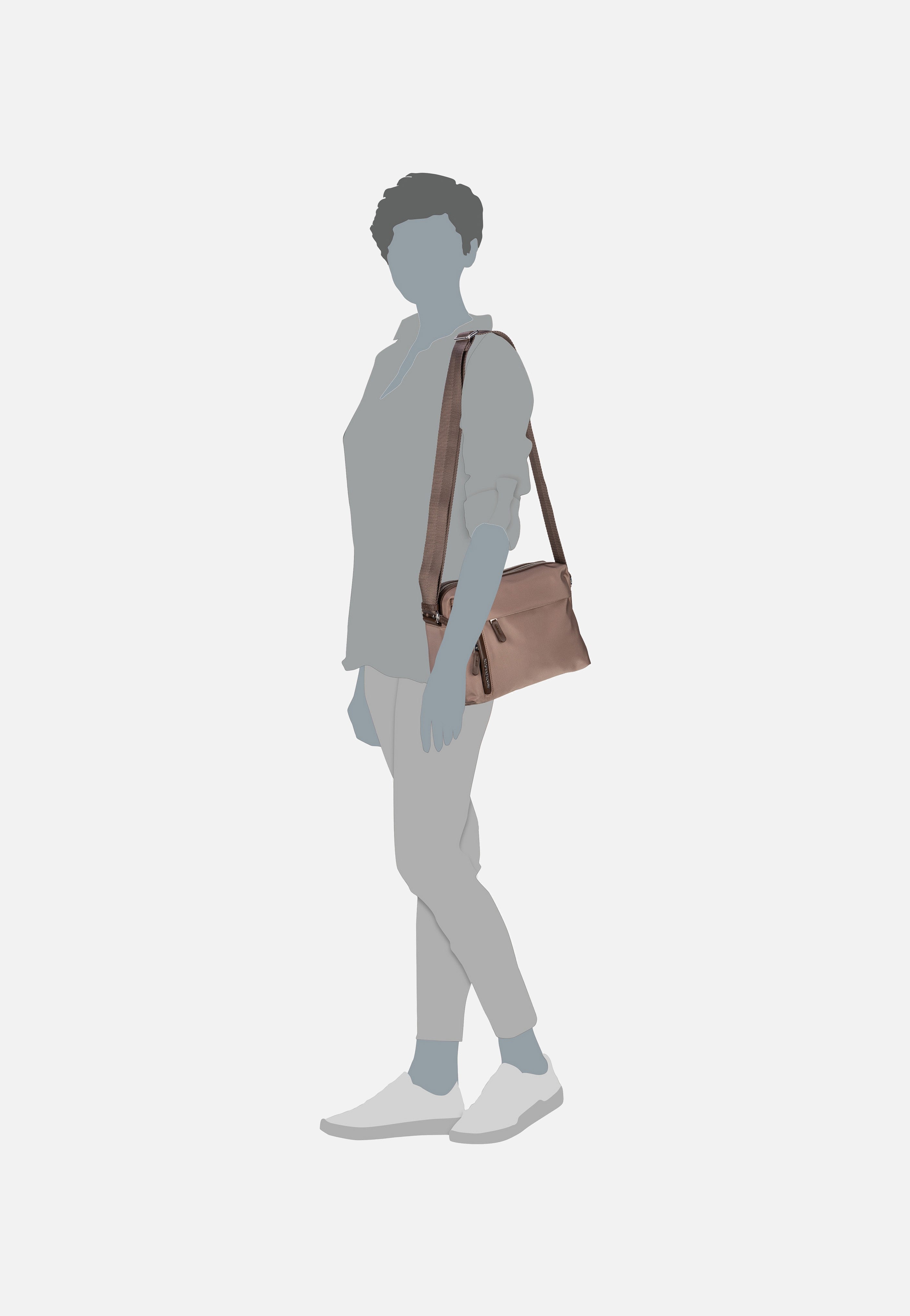 Mandarina Duck - Hunter VCT19 Beaver - Crossbody Bag | Women-Image