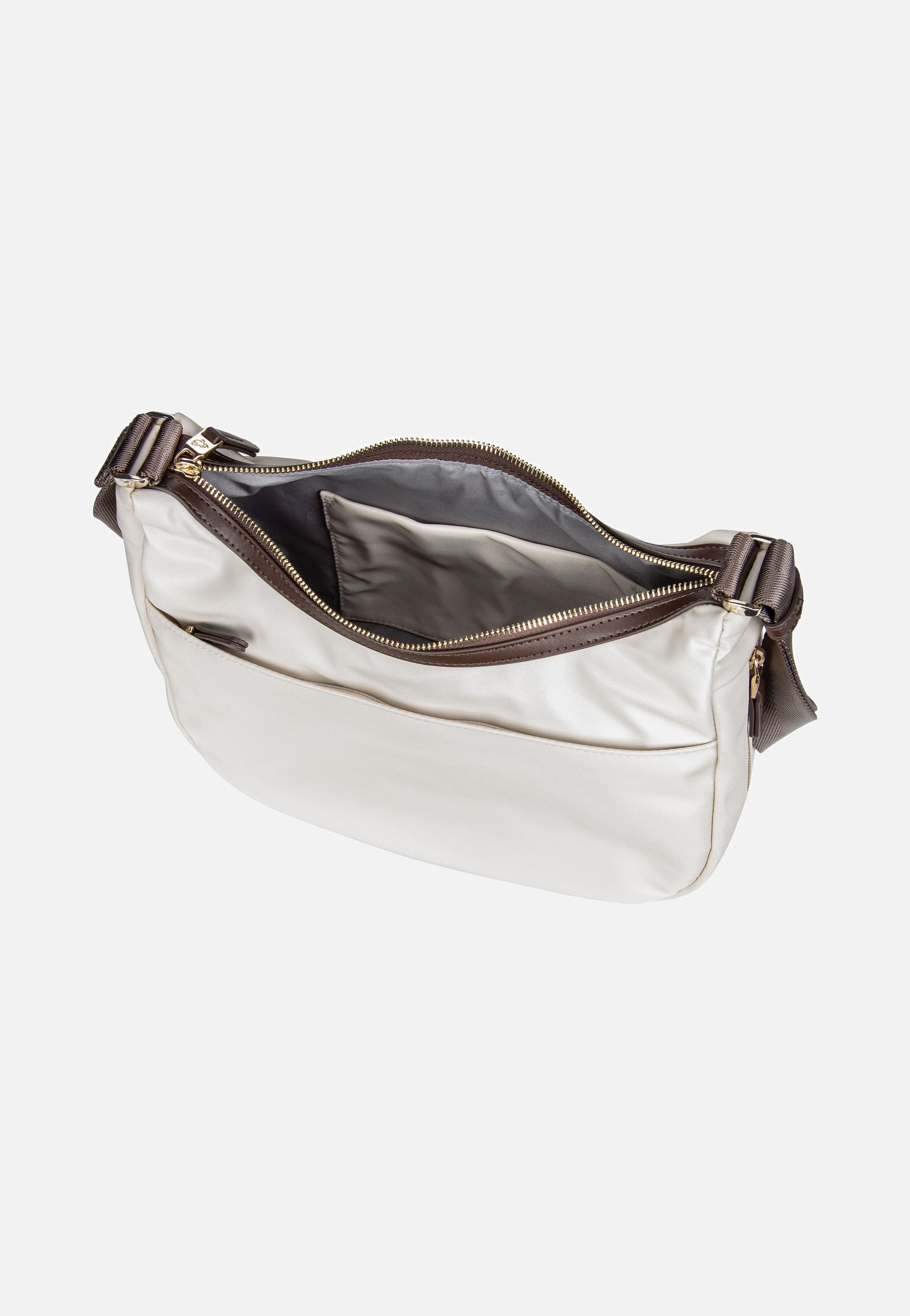 Mandarina Duck - Hunter Medium Hobo VCT36 Whitecap Gray - Hobo Bag | Women-Image