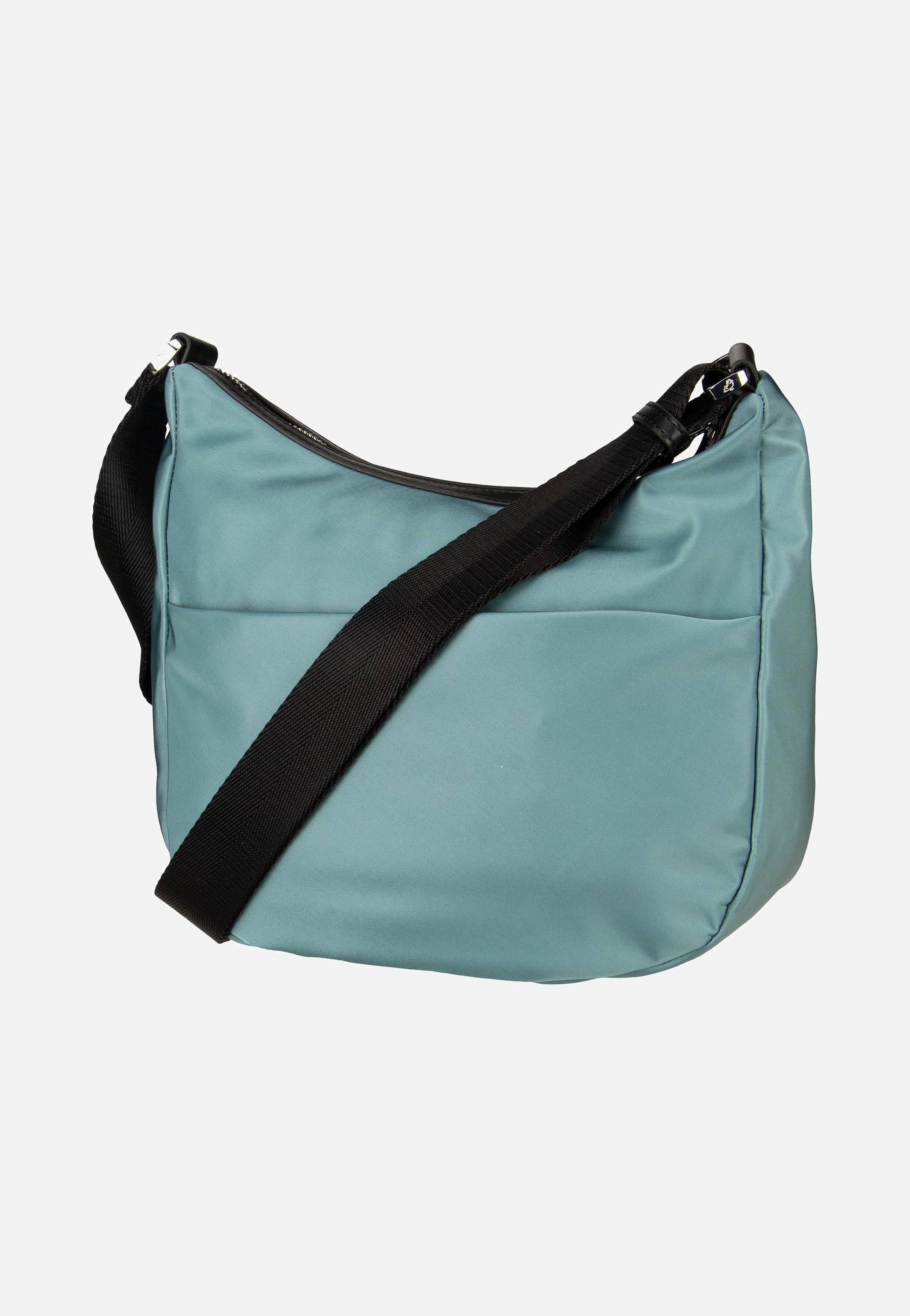 Mandarina Duck - Hunter Medium Hobo VCT40 Smoke Blue - Pouch Bag | Women-Image
