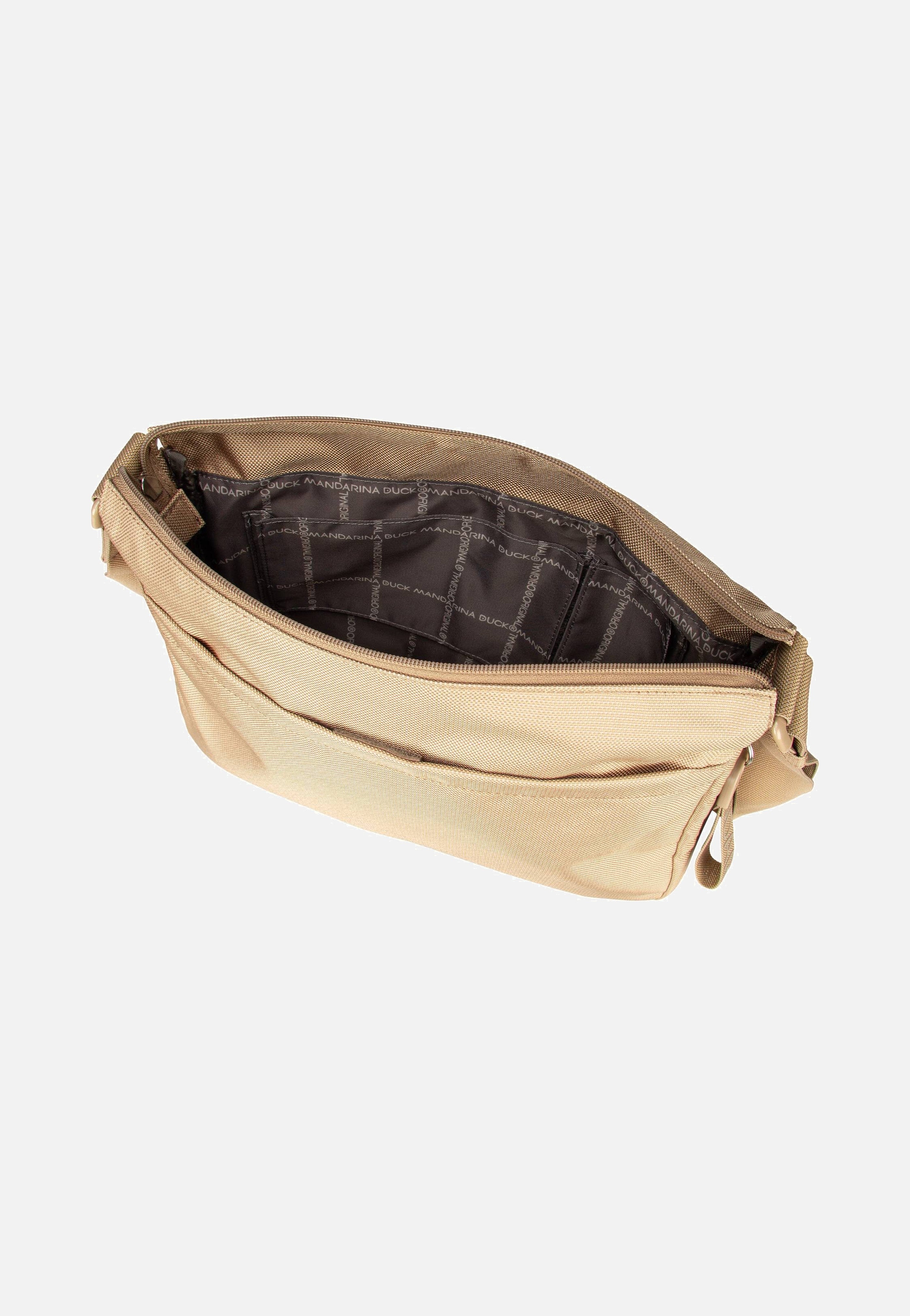 Mandarina Duck - MD20 Big QMTX6 Warm Taupe - Crossbody Bag | Women-Image