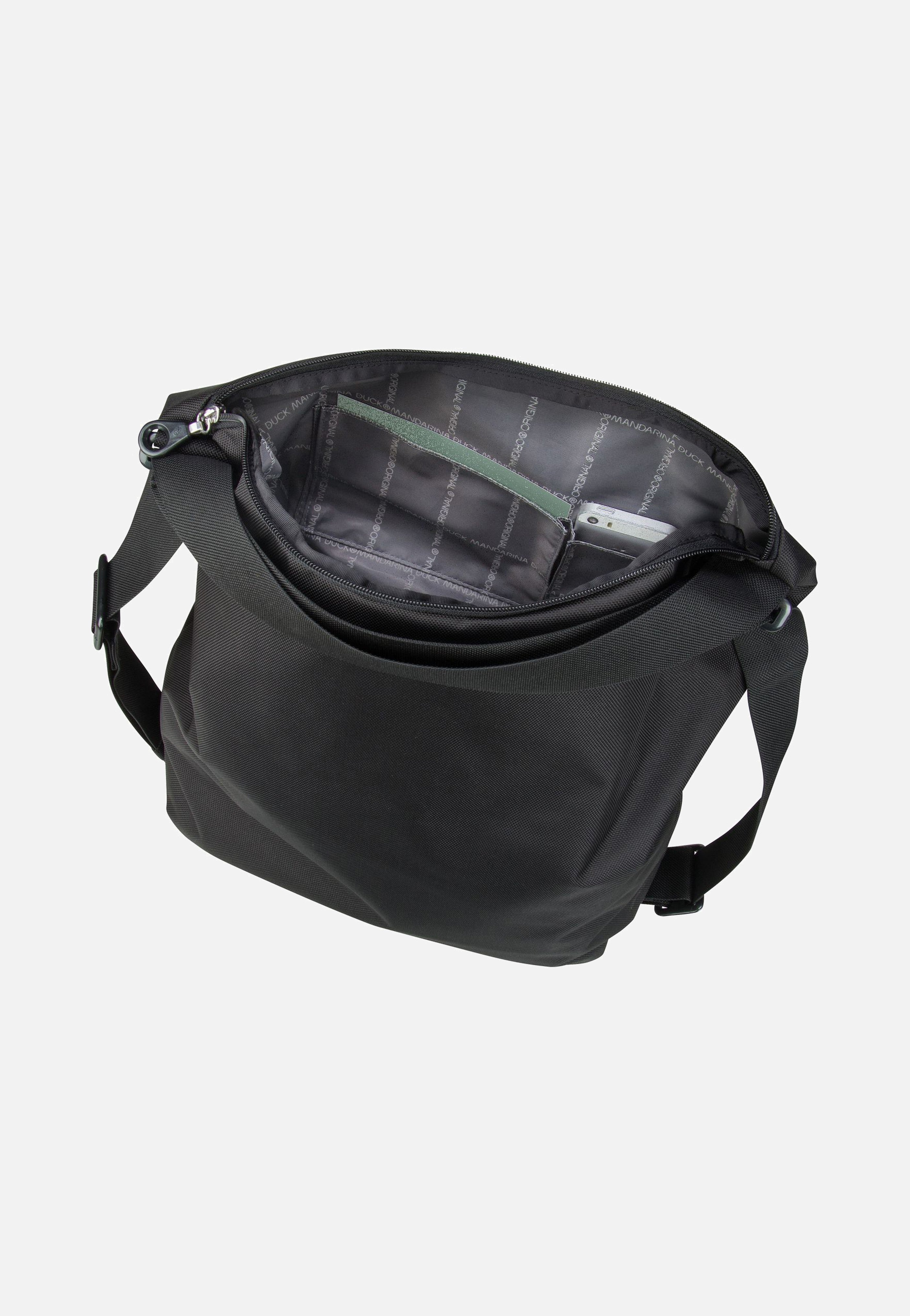 Mandarina Duck - MD20 Hobo QMT09 Black - Backpack | Women-Image