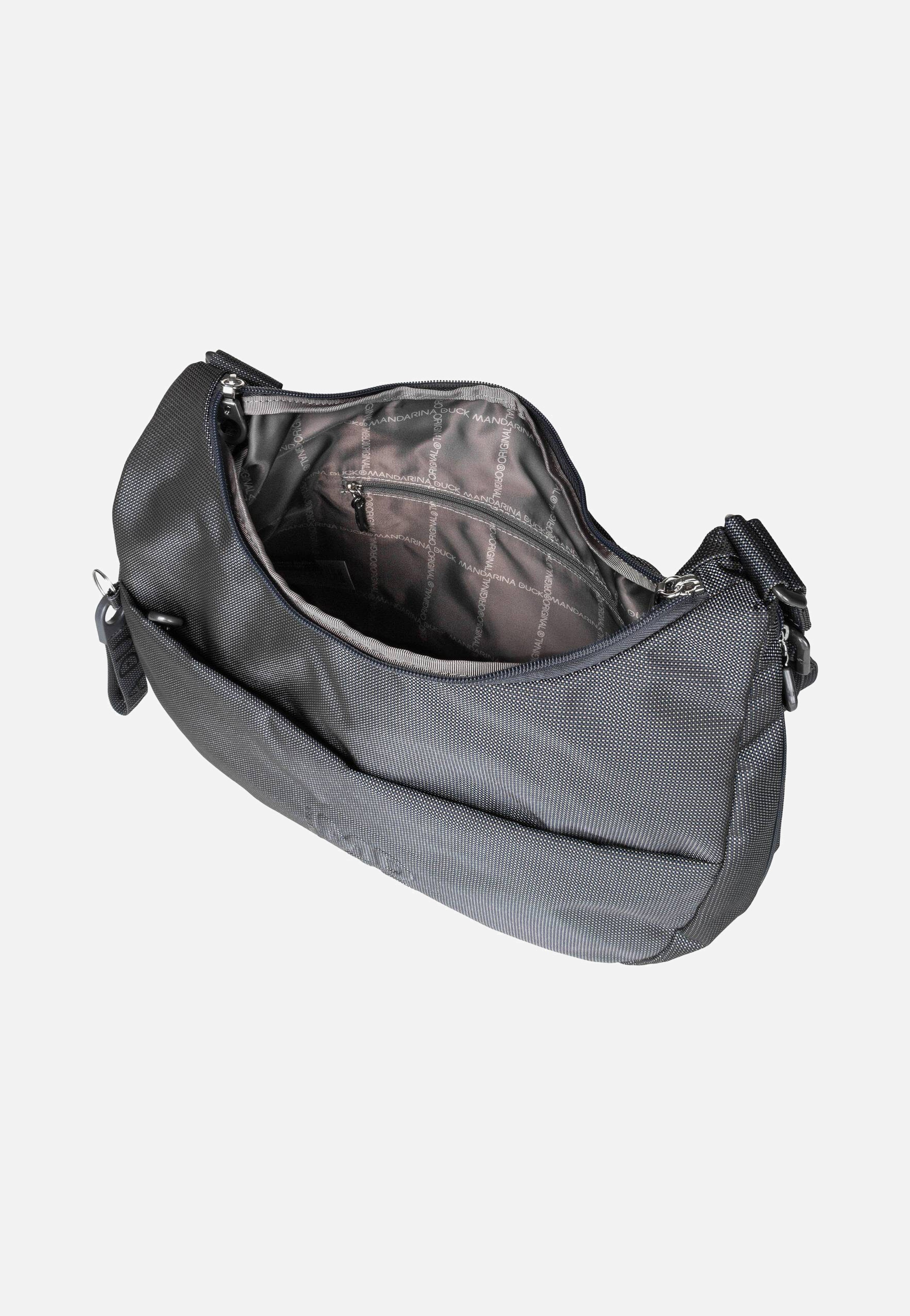 Mandarina Duck - MD20 Hobo QMT27 Steel - Hobo Bag | Women-Image