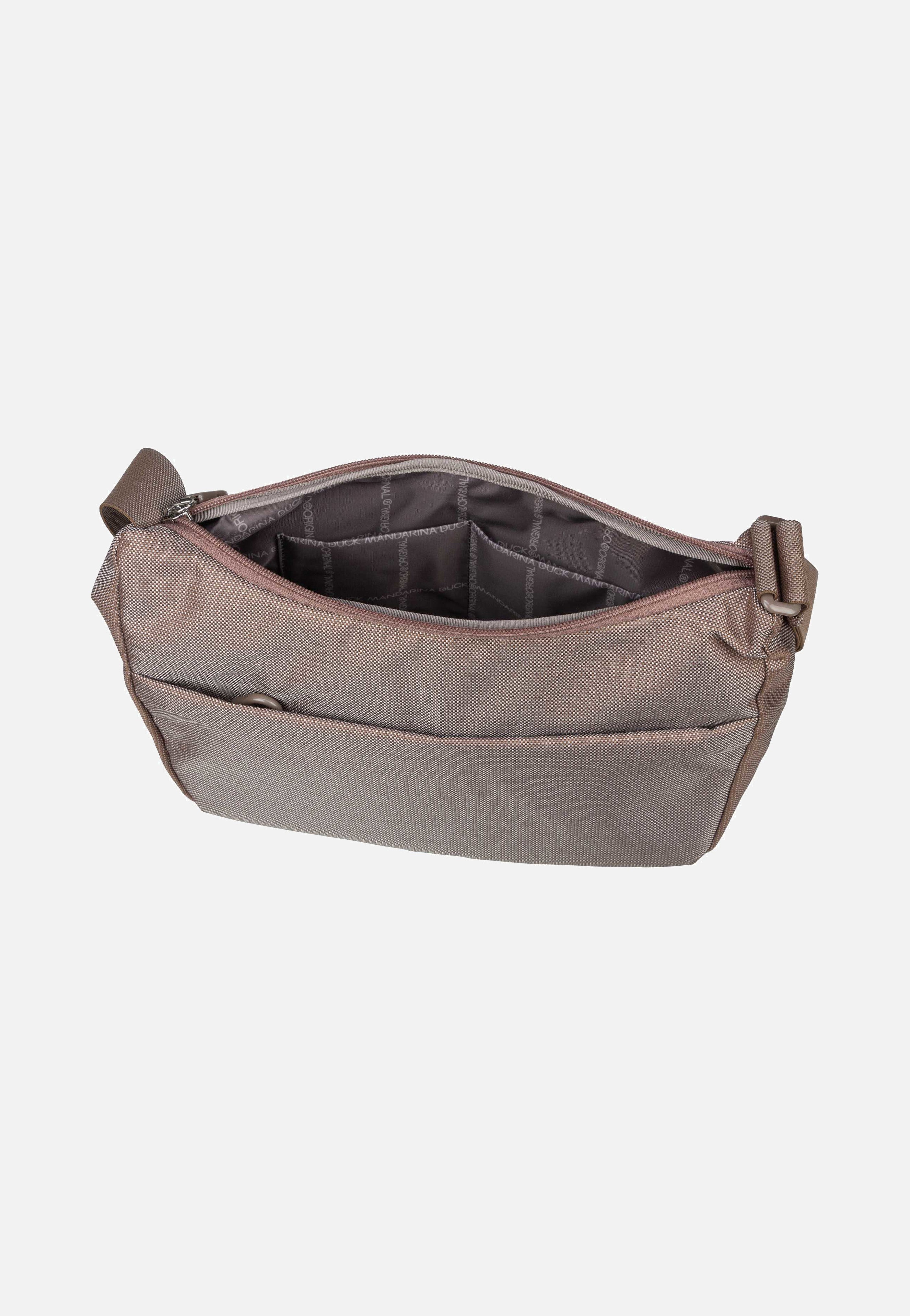 Mandarina Duck - MD20 Hobo QMT30 Taupe - Pouch Bag | Women-Image