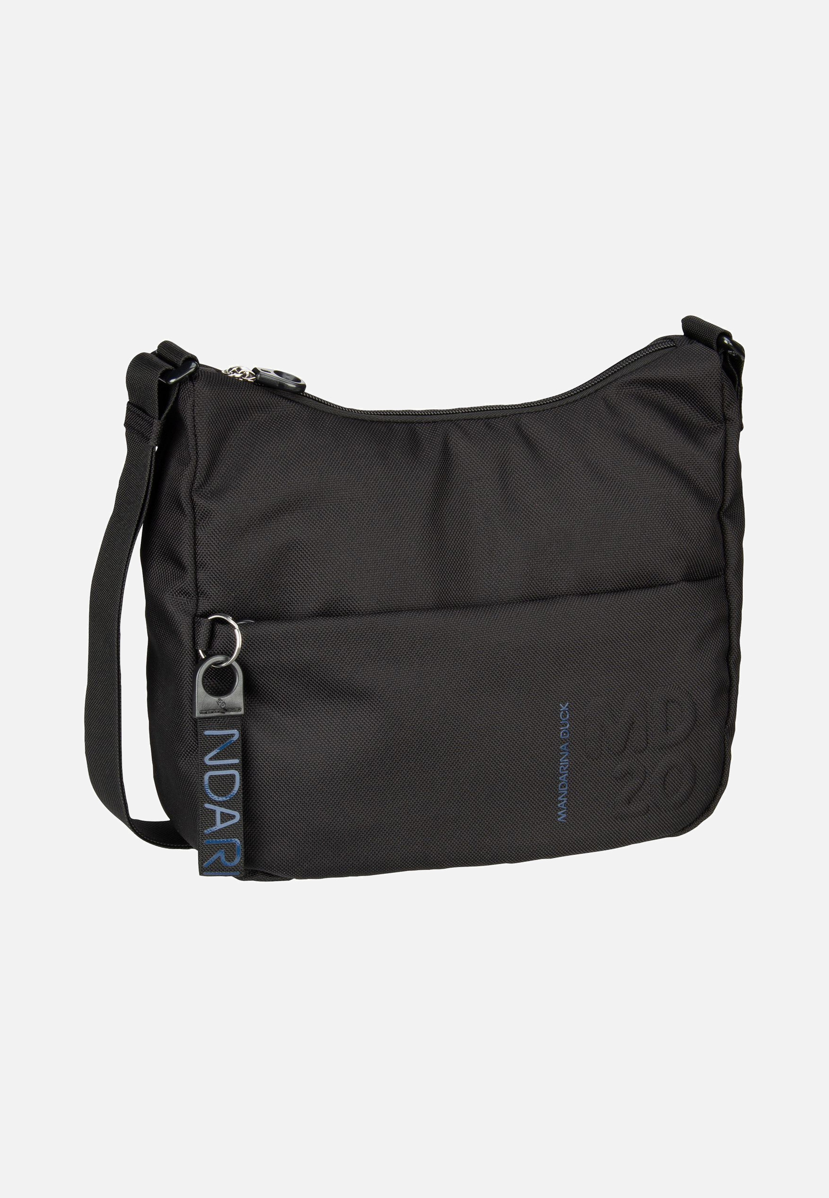 Mandarina Duck MD20 Medium Hobo QMT37 Black Hobo Bag