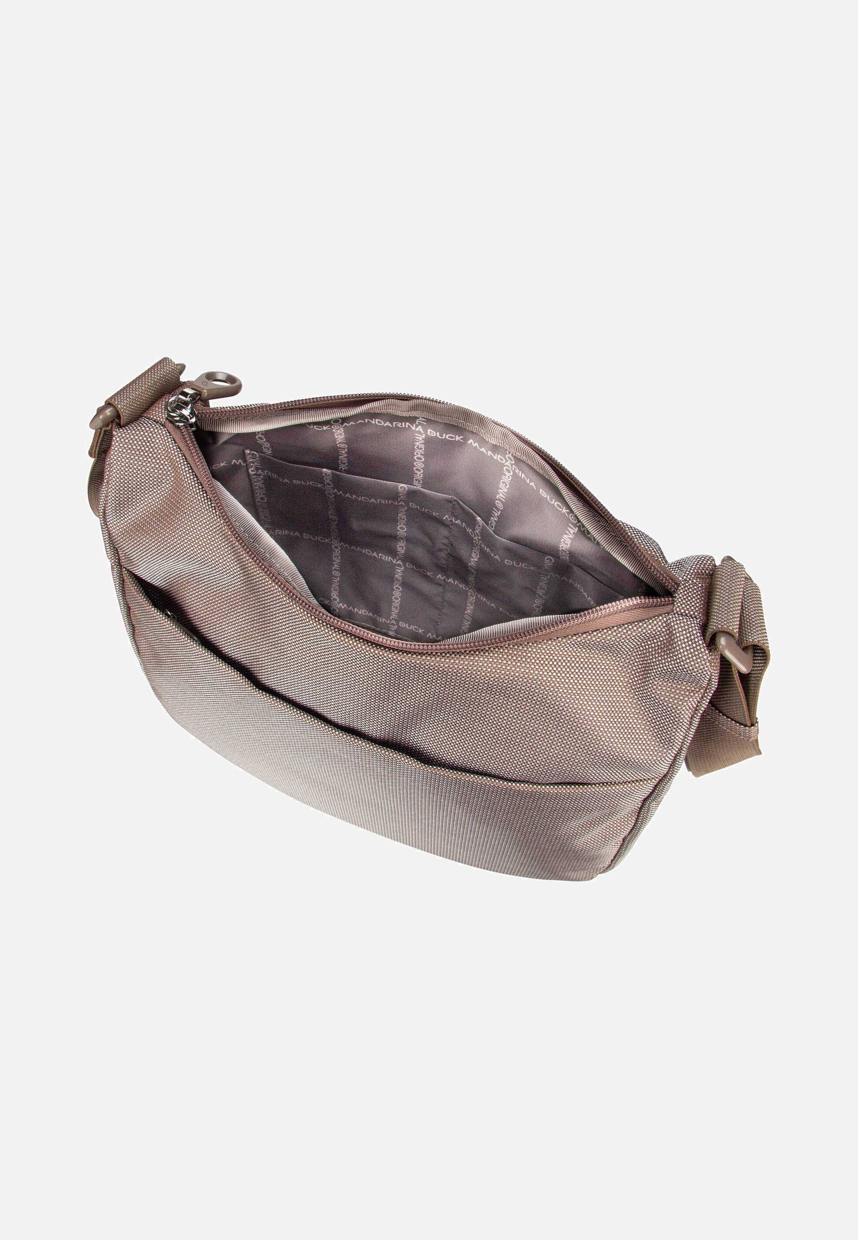 Mandarina Duck - MD20 Medium Hobo QMT37 Taupe - Pouch Bag | Women-Image