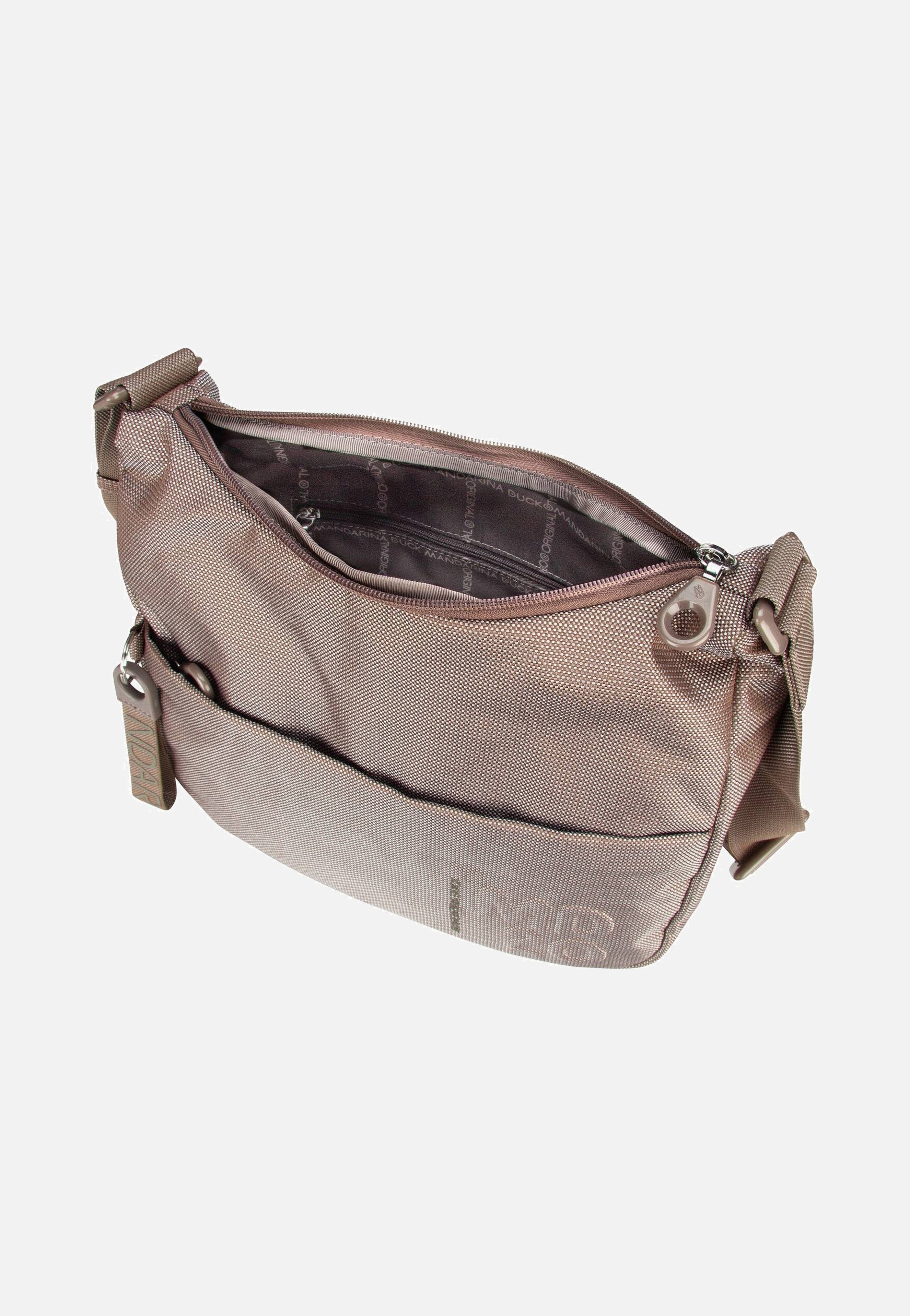 Mandarina Duck - MD20 Medium Hobo QMT37 Taupe - Pouch Bag | Women-Image