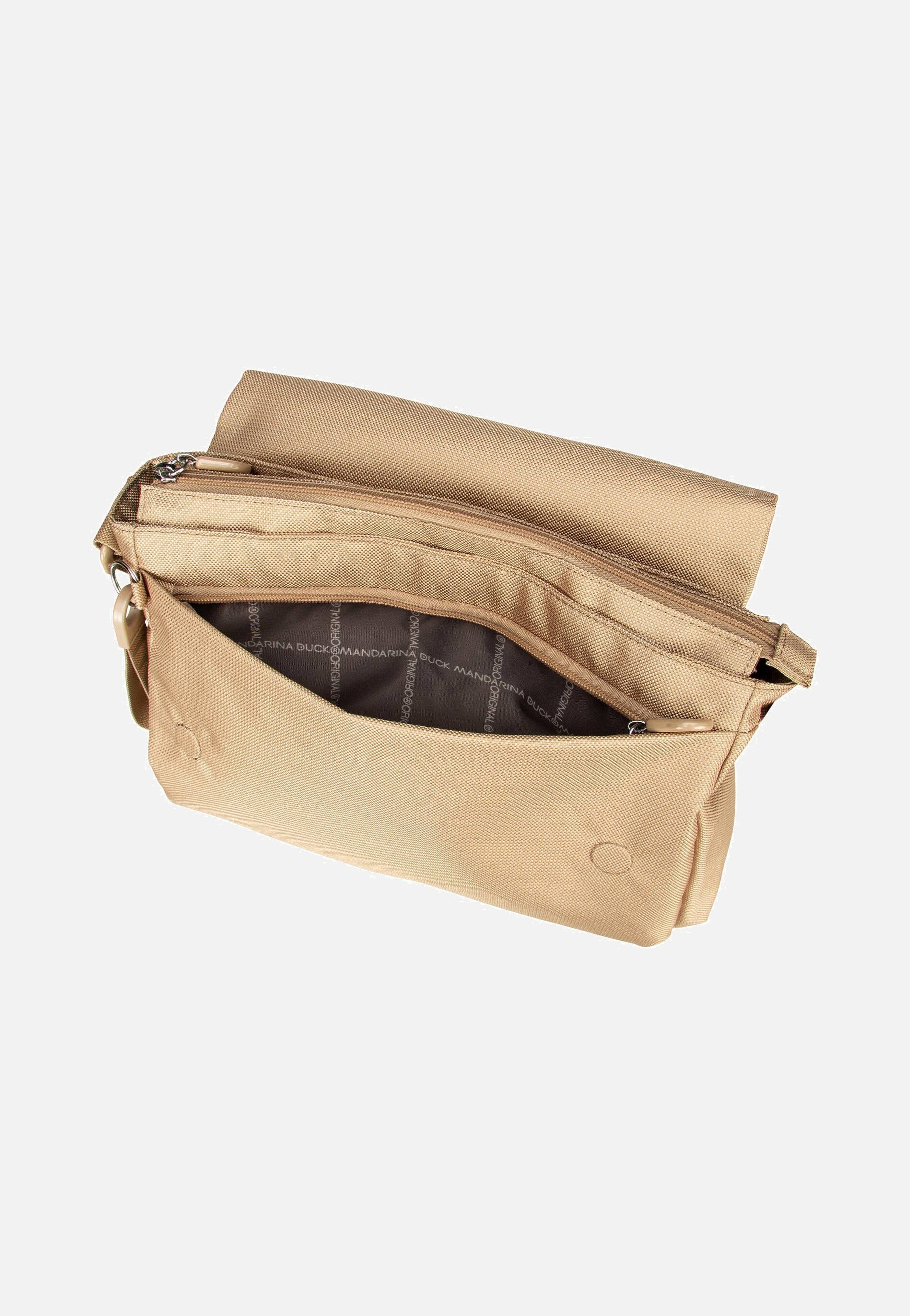 Mandarina Duck - MD20 QMT28 Warm Taupe - Messenger Bag | Women-Image