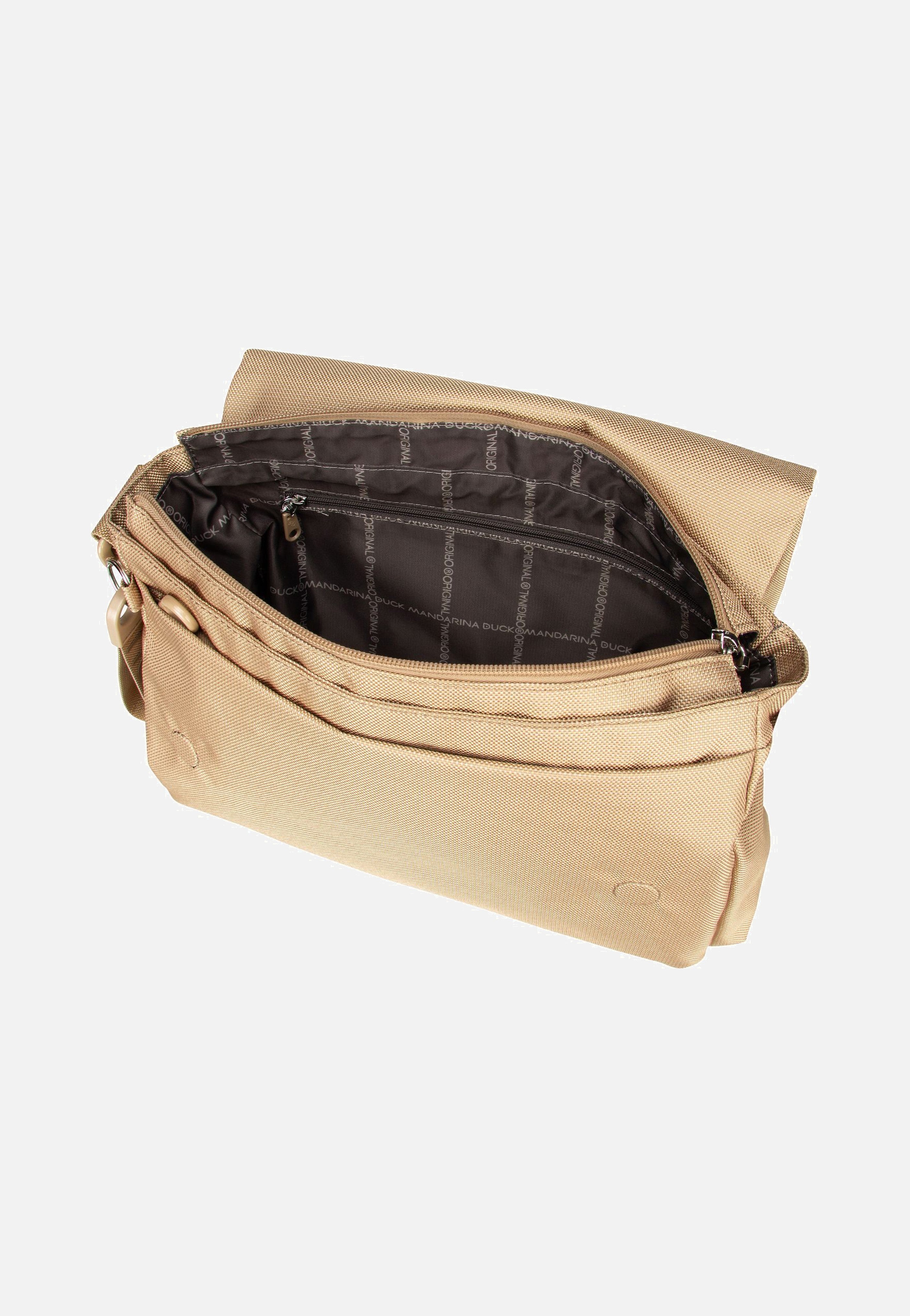 Mandarina Duck - MD20 QMT28 Warm Taupe - Messenger Bag | Women-Image