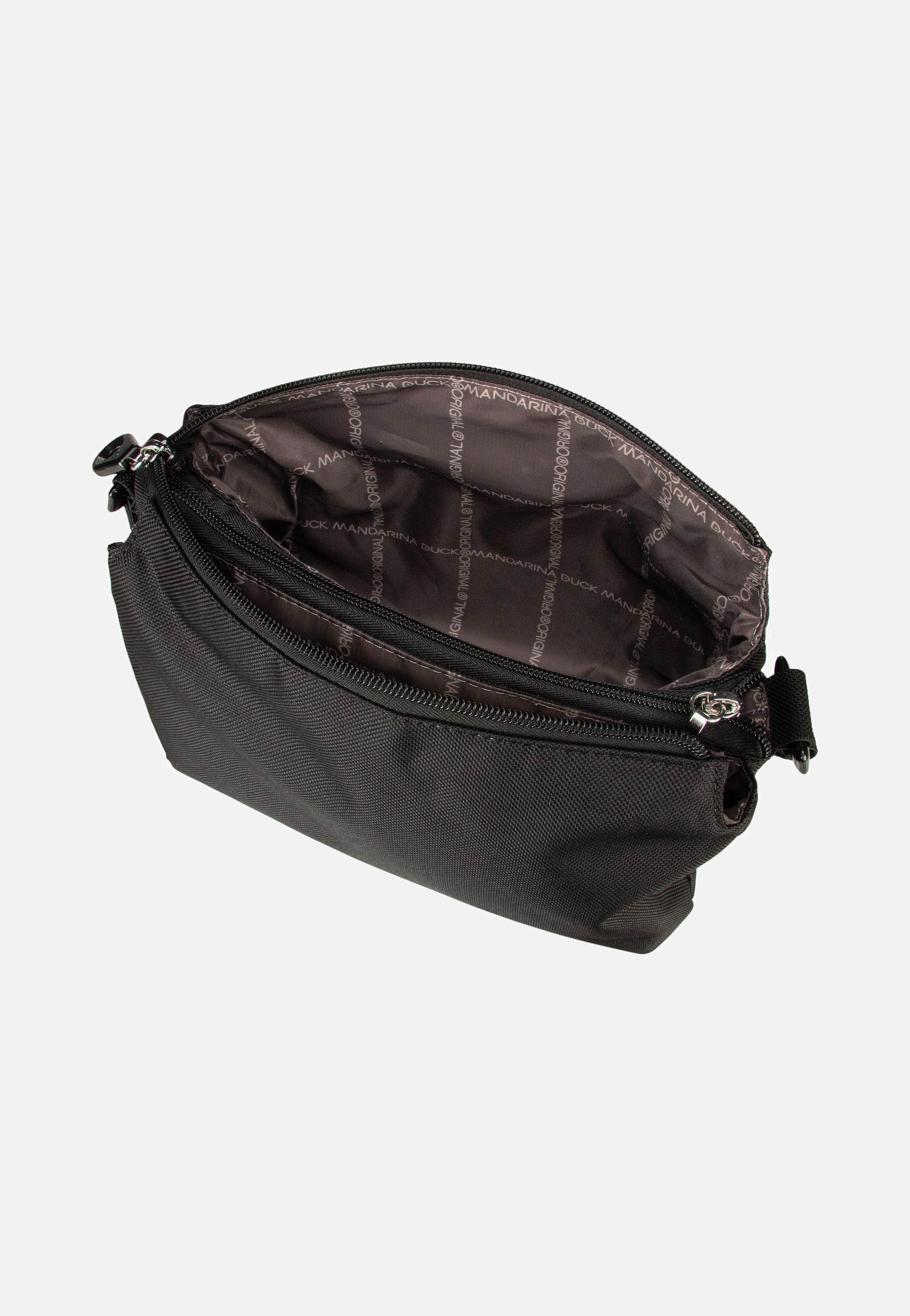 Mandarina Duck - MD20 Pochette QMT32 Black - Pouch Bag | Women-Image