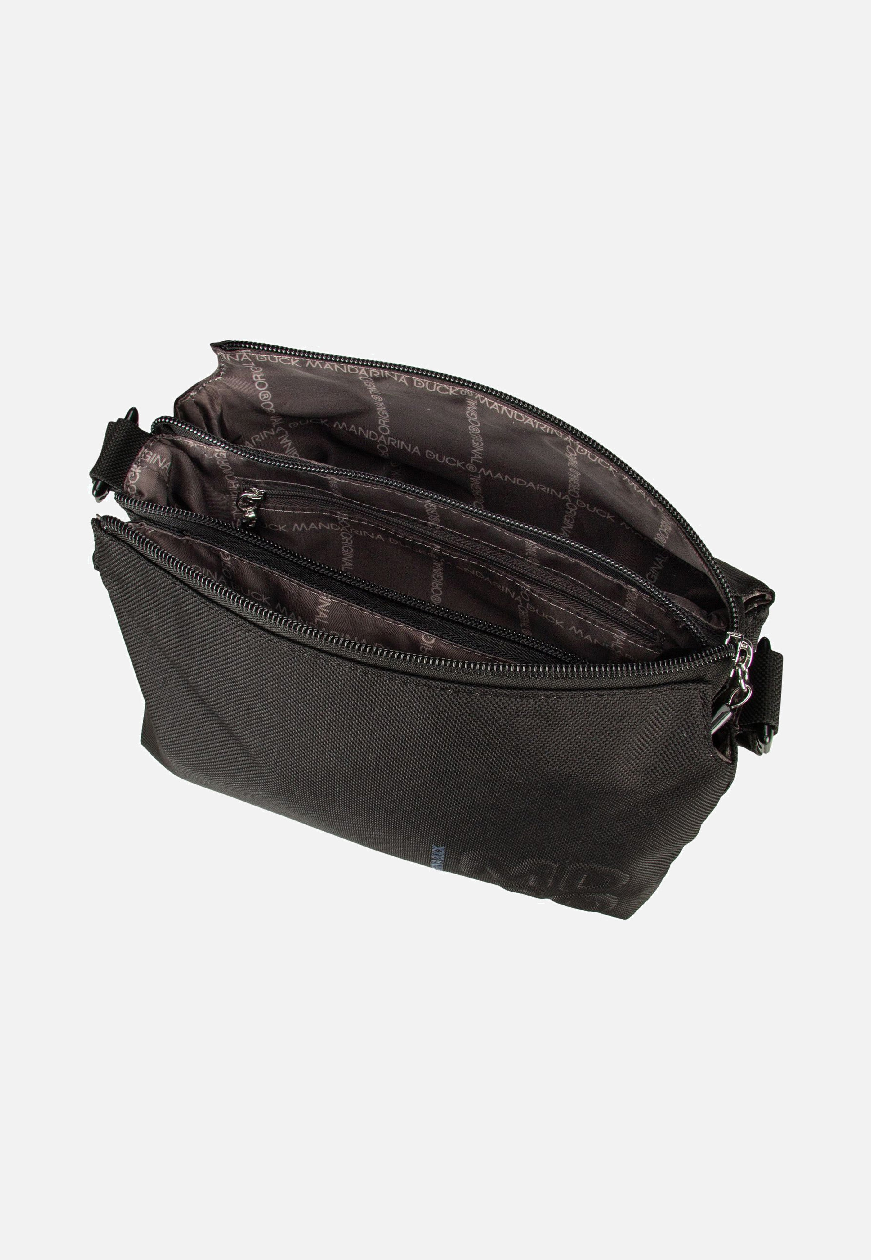 Mandarina Duck - MD20 Pochette QMT32 Black - Pouch Bag | Women-Image