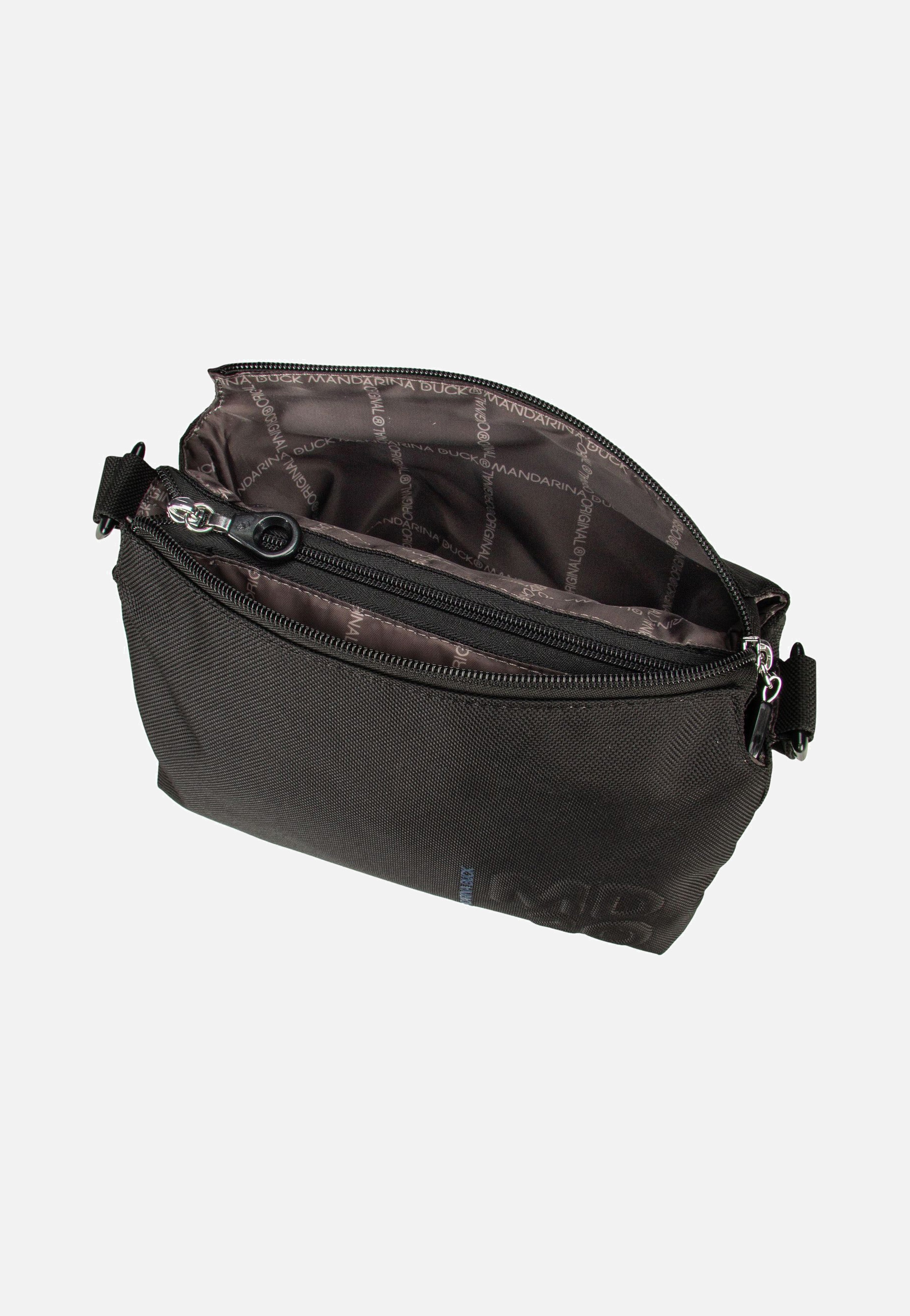 Mandarina Duck - MD20 Pochette QMT32 Black - Pouch Bag | Women-Image