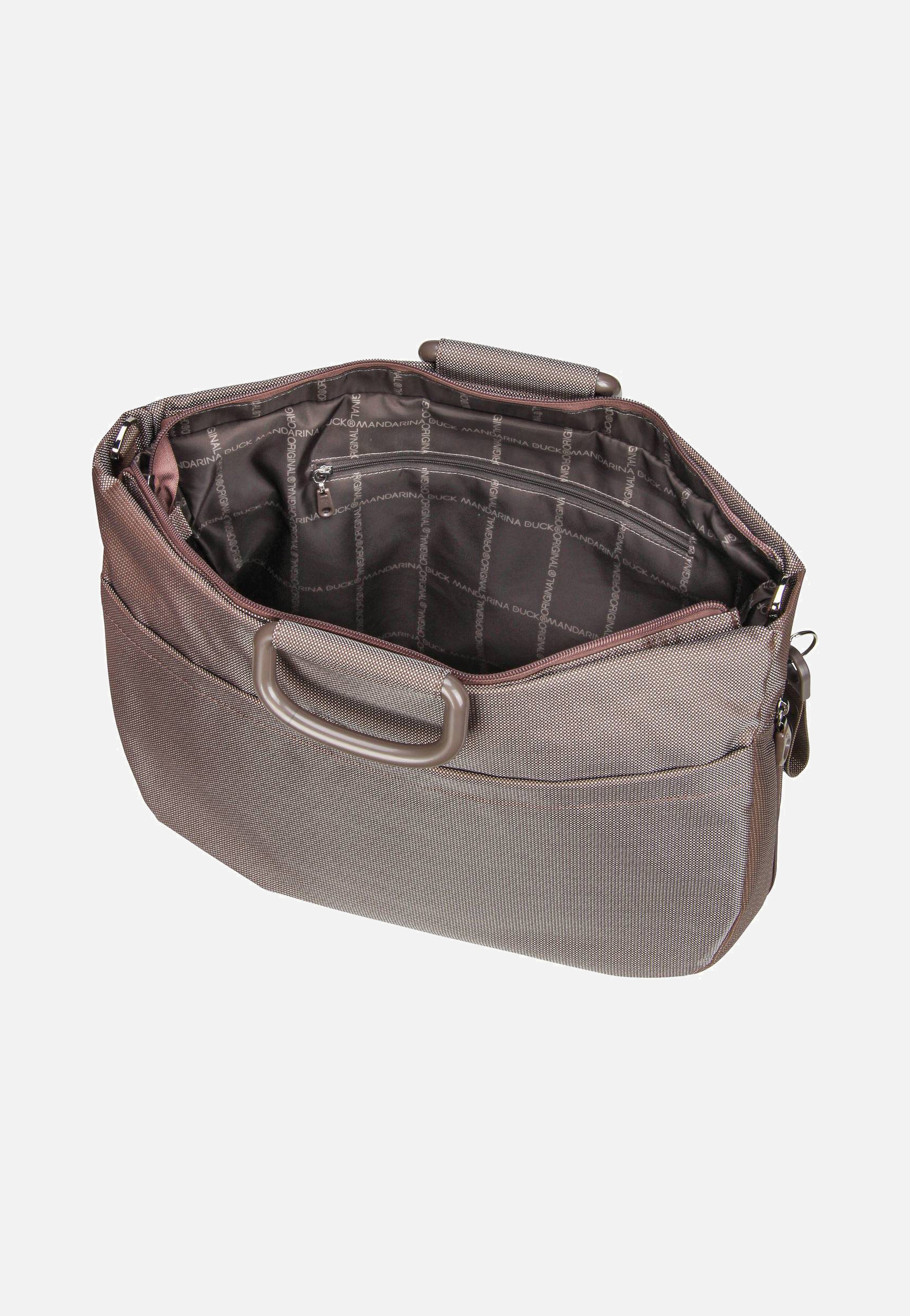 Mandarina Duck - MD20 QMT40 Taupe - Satchel | Women-Image