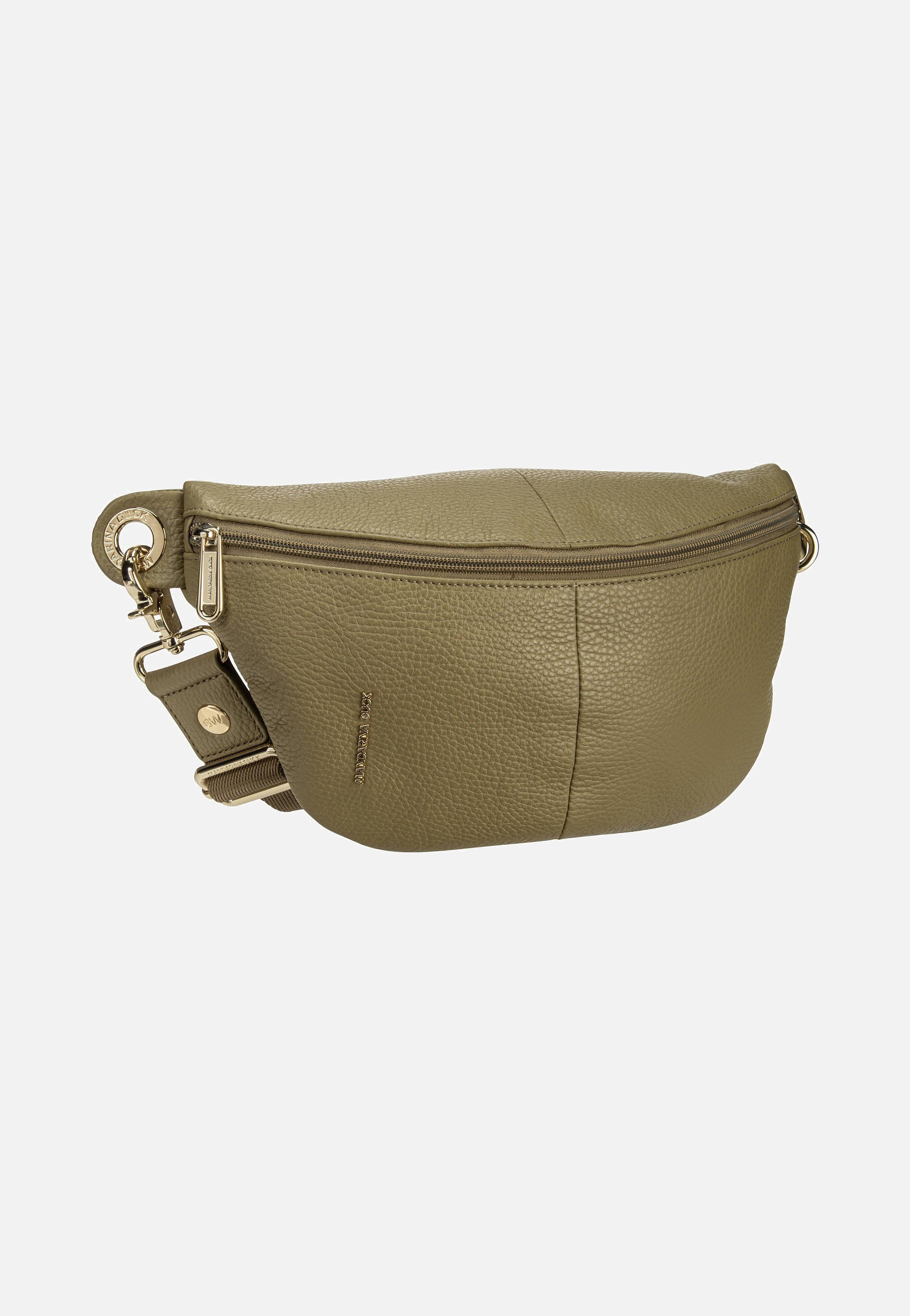 Mandarina Duck - Mellow Leather Bum Bag FZT73 Aloe - Fanny Pack | Women-Image