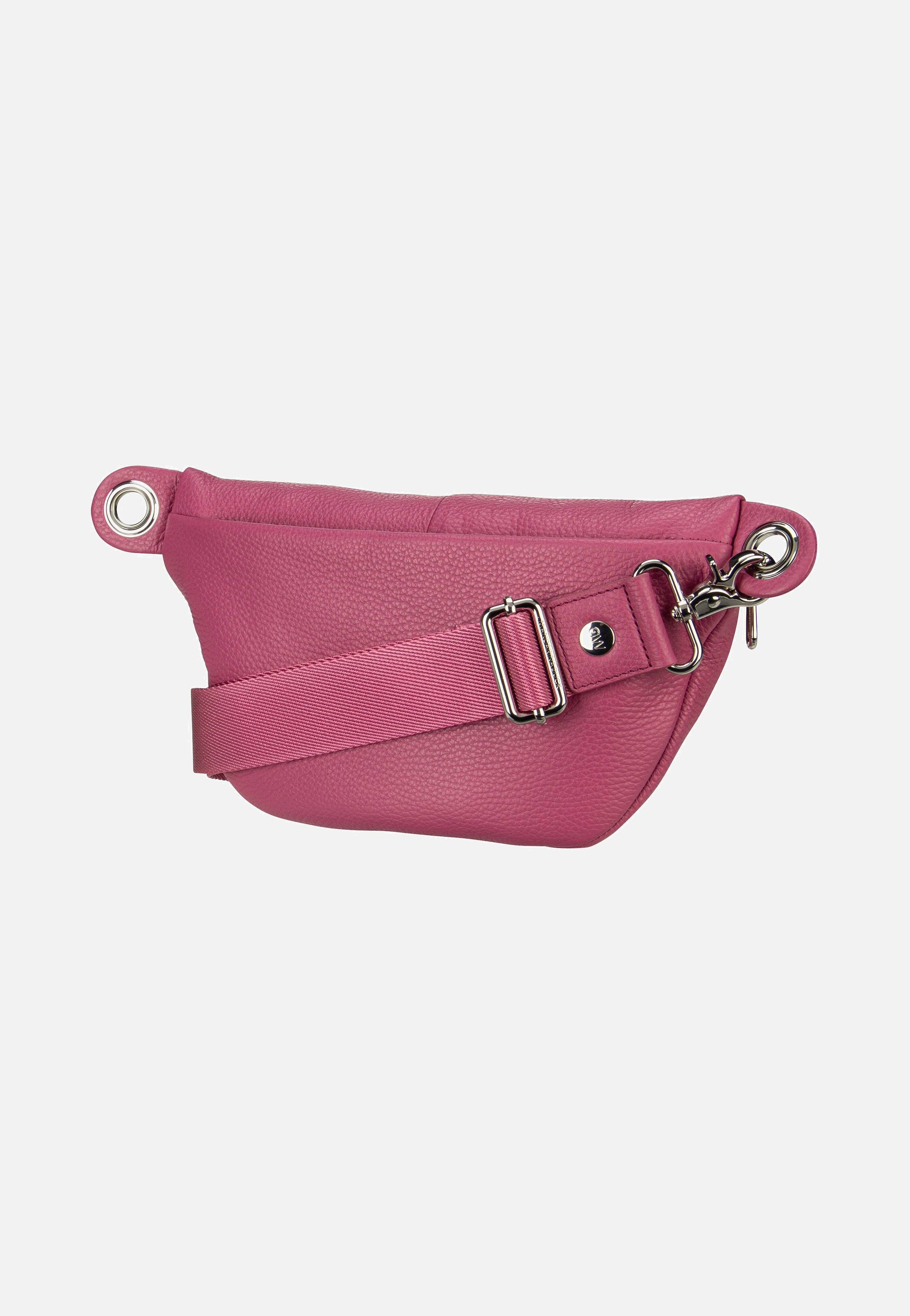 Mandarina Duck - Mellow Leather Bum Bag FZT73 Red Violet - Fanny Pack | Women-Image