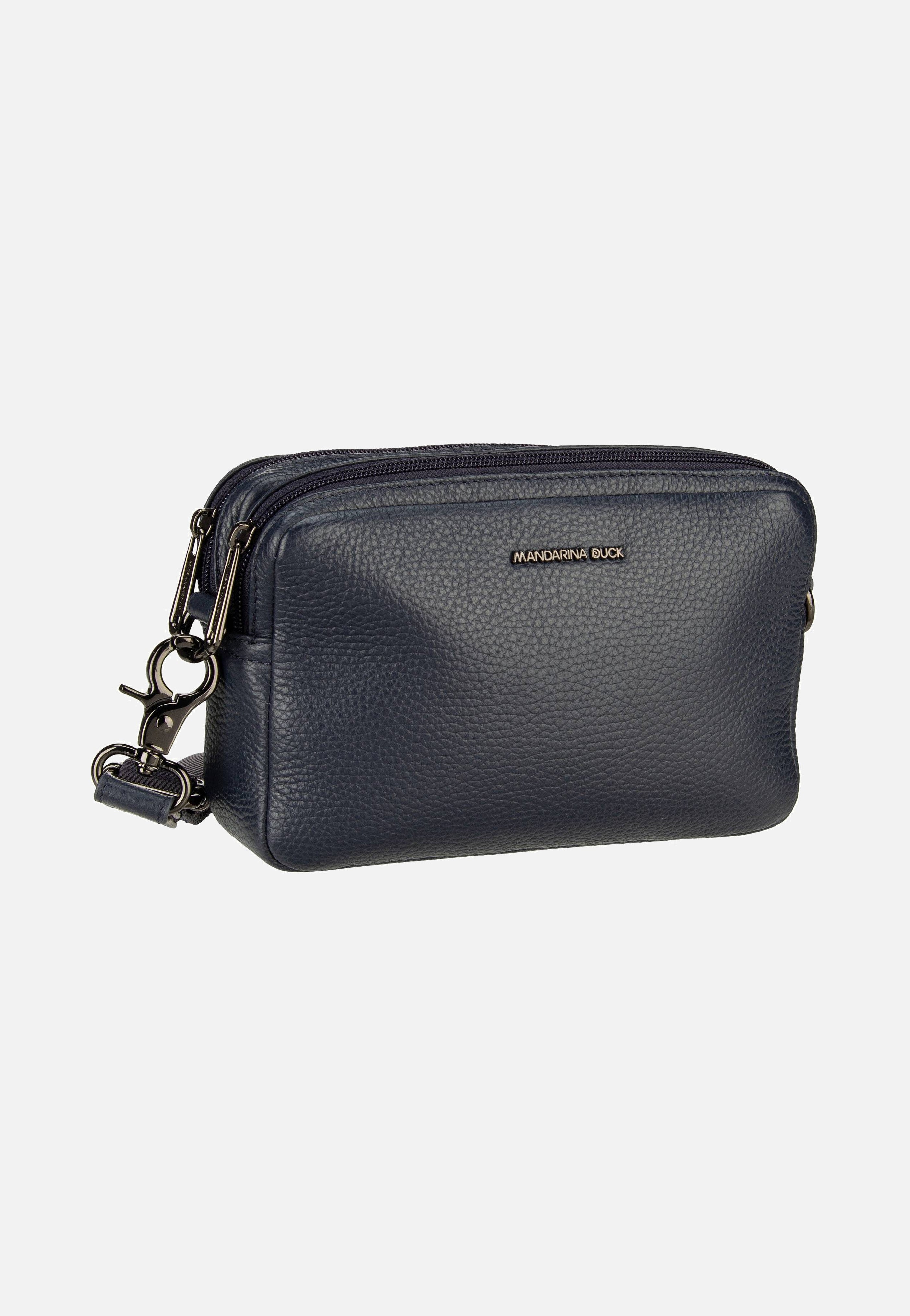Mandarina Duck - Mellow Leather FZT13 Dress Blue - Crossbody Bag | Women-Image