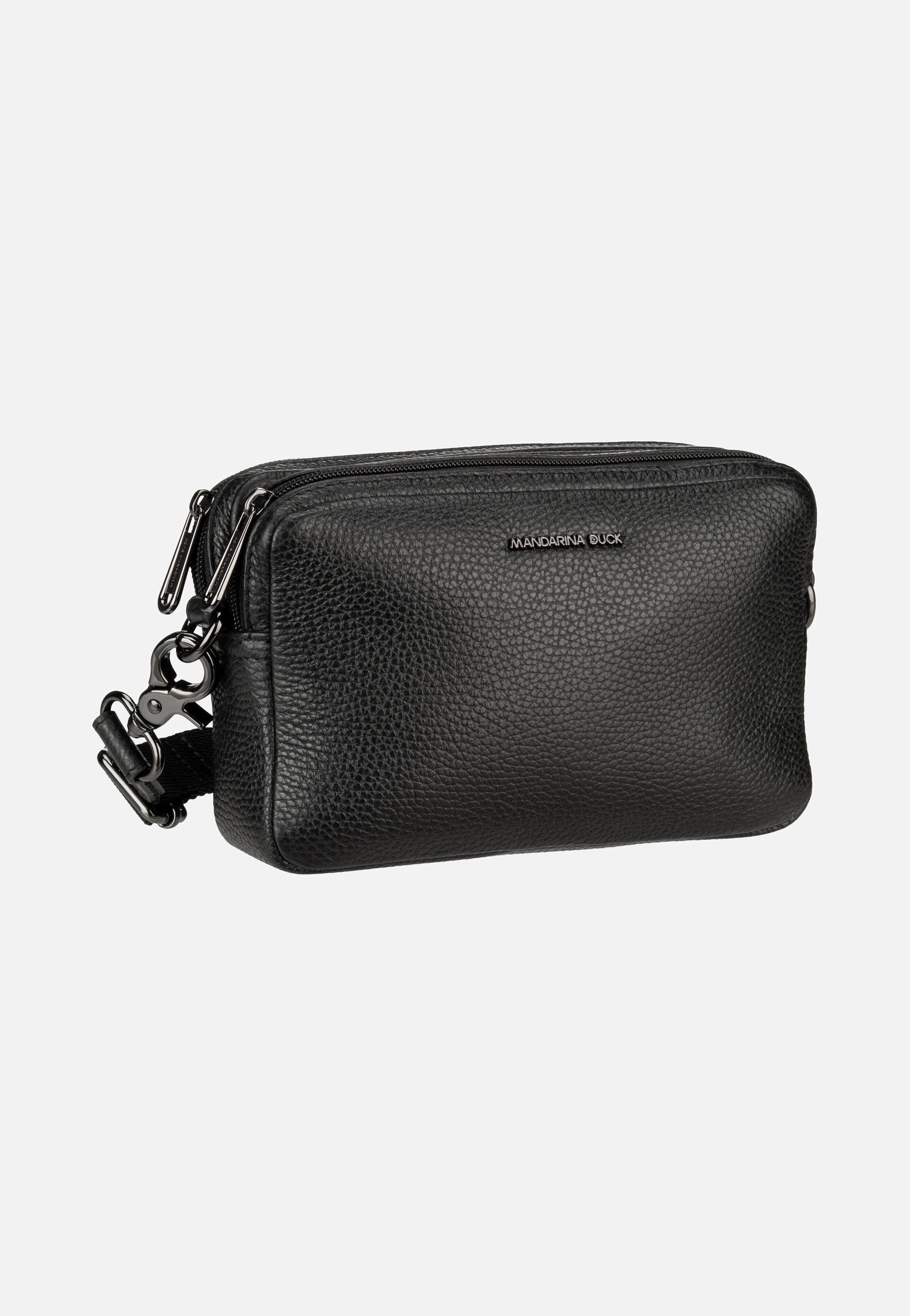 Mandarina Duck - Mellow Leather FZT13 Nero - Shoulder Bag | Women-Image