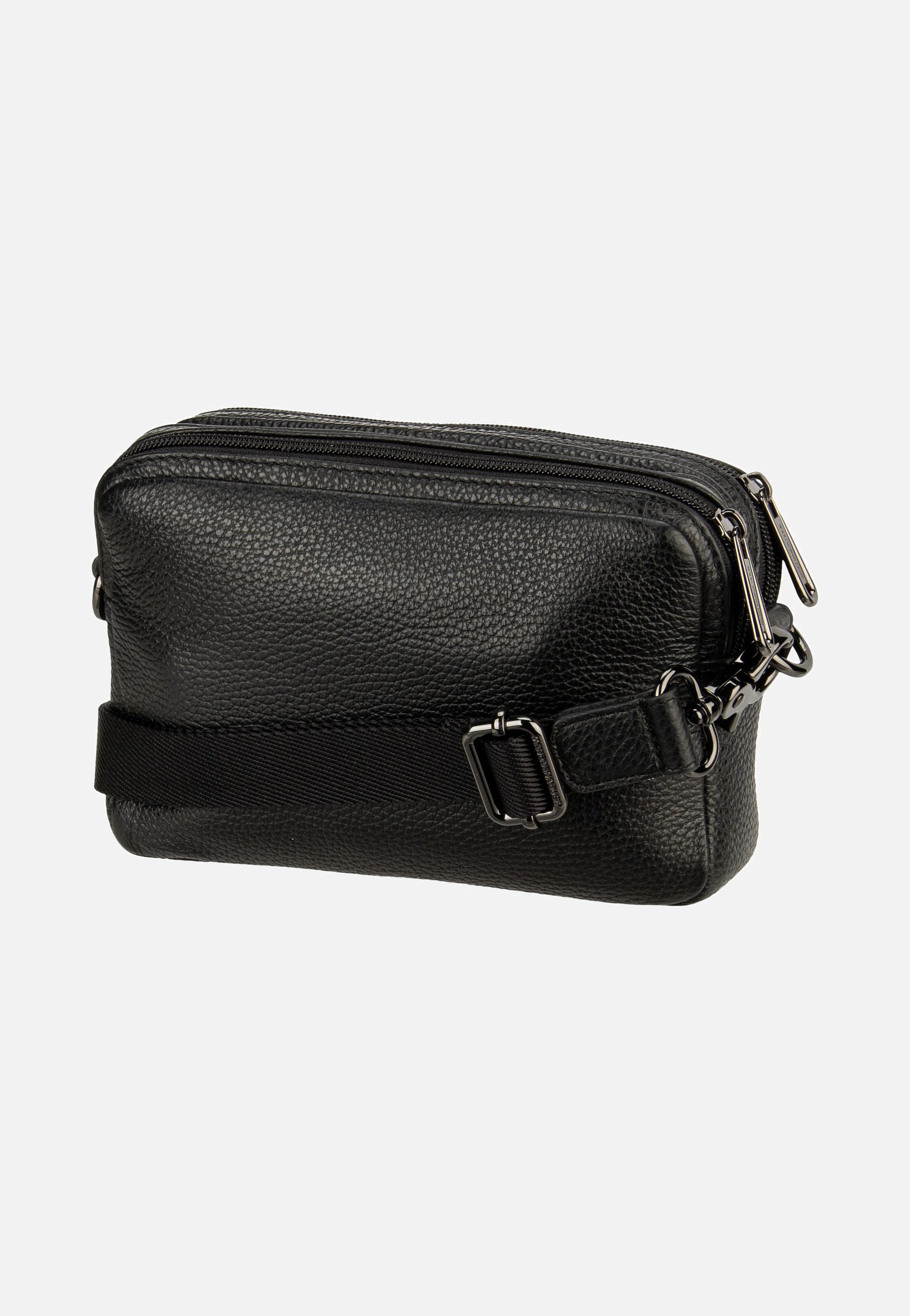 Mandarina Duck - Mellow Leather FZT13 Nero - Shoulder Bag | Women-Image