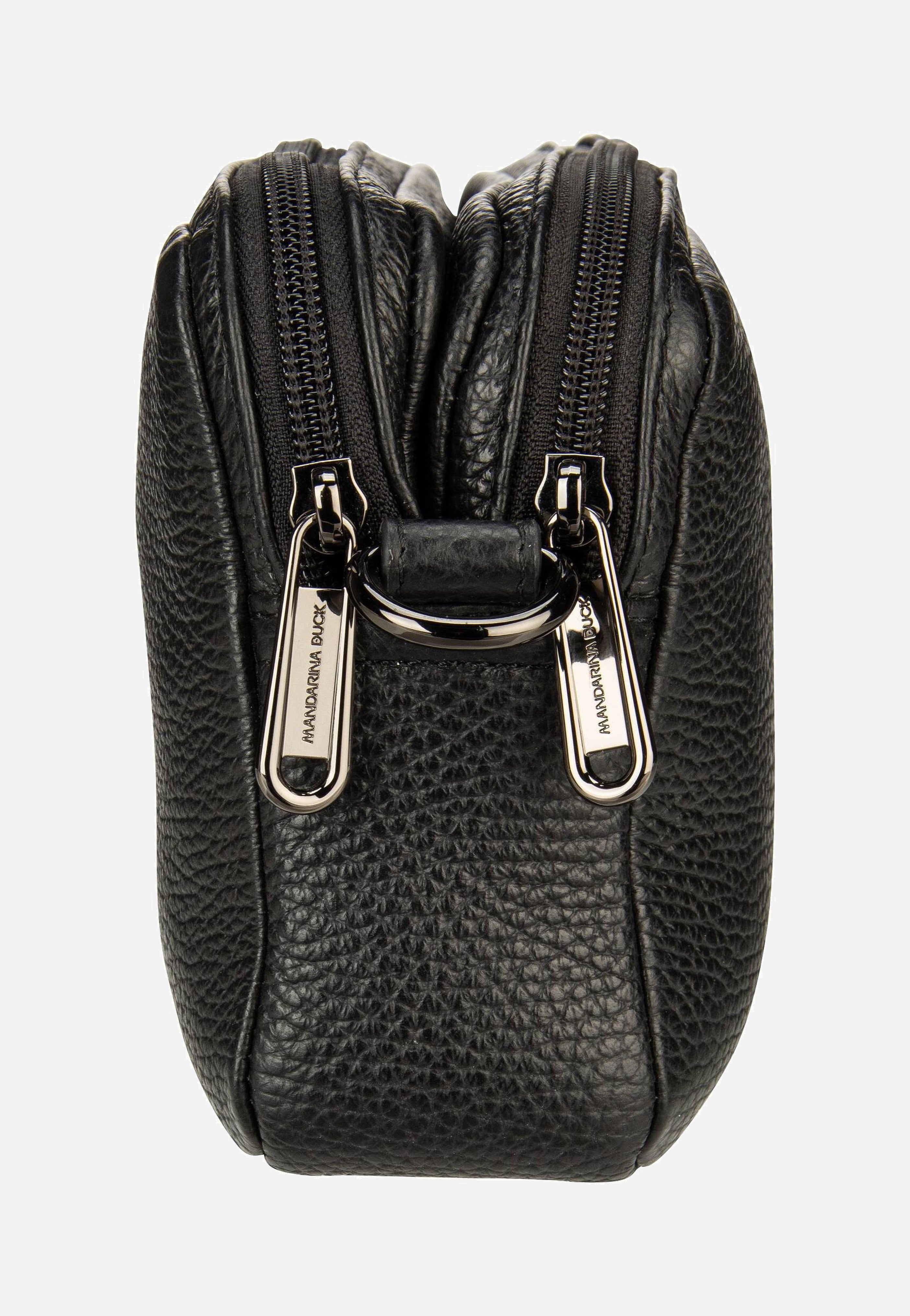 Mandarina Duck - Mellow Leather FZT13 Nero - Crossbody Bag | Women-Image