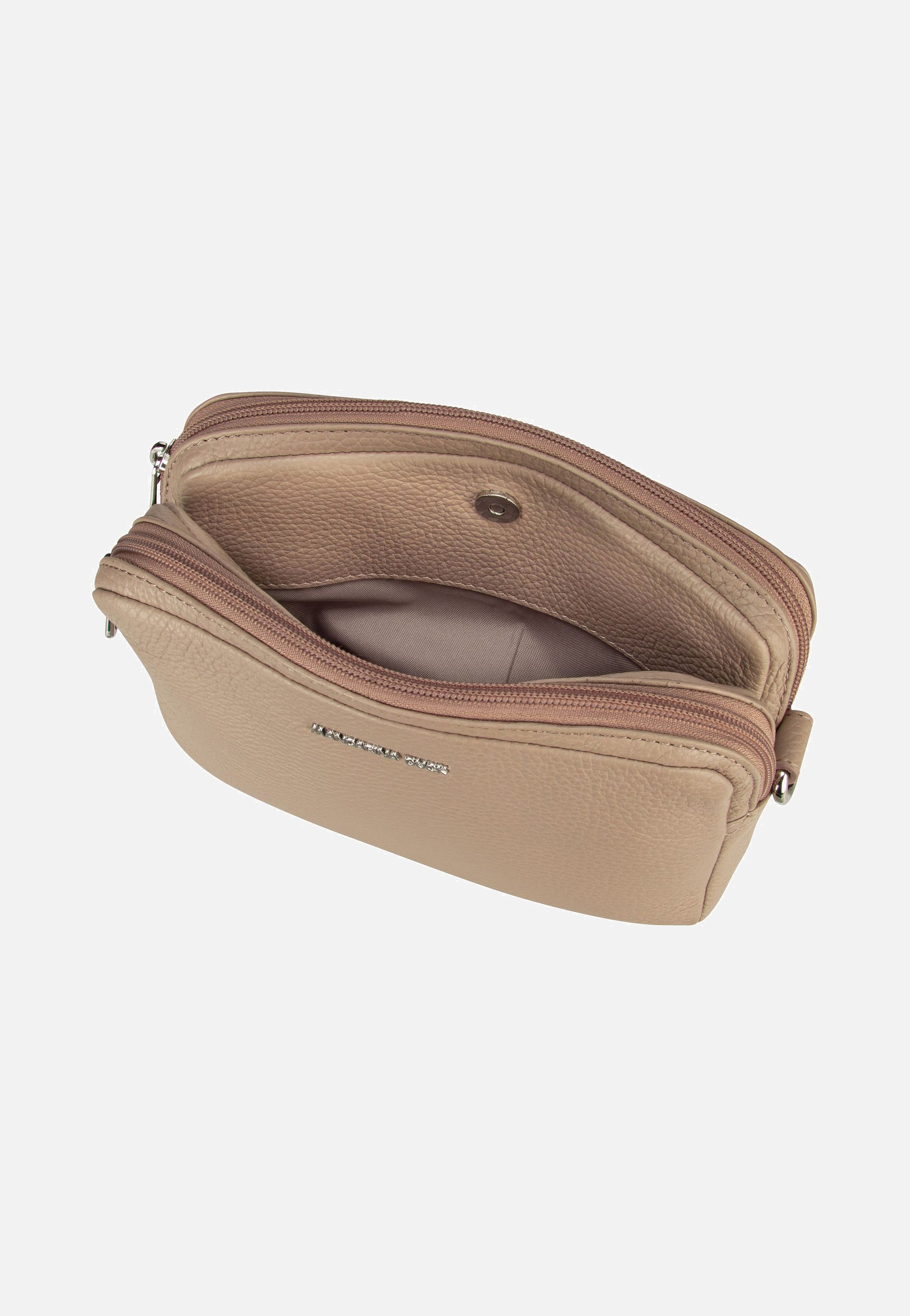 Mandarina Duck Mellow Leather FZT13 Warm Taupe Crossbody Bag