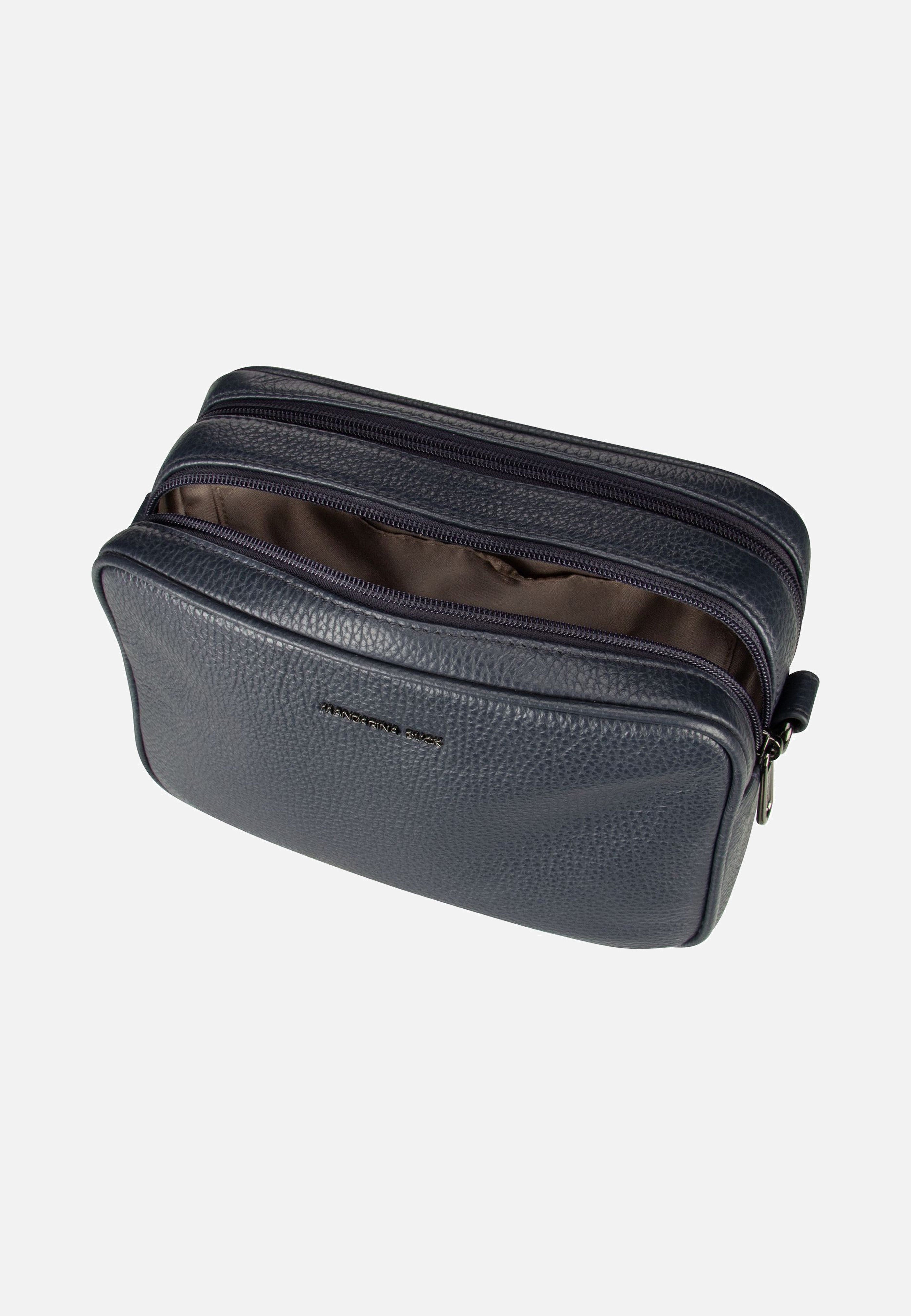 Mandarina Duck Mellow Leather FZT83 Dress Blue Shoulder Bag