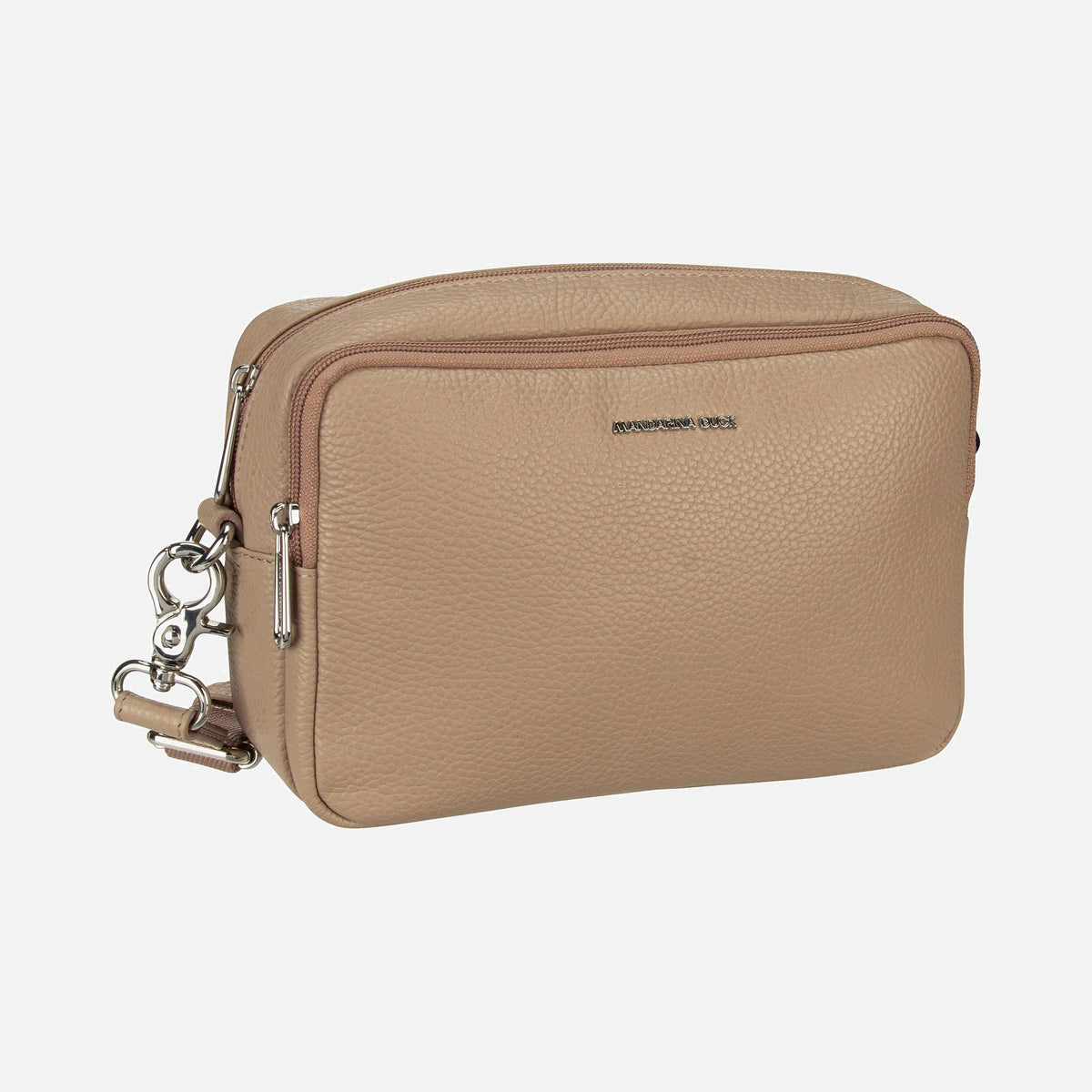Mandarina Duck Mellow Leather Camera Case FZT11 Warm Taupe