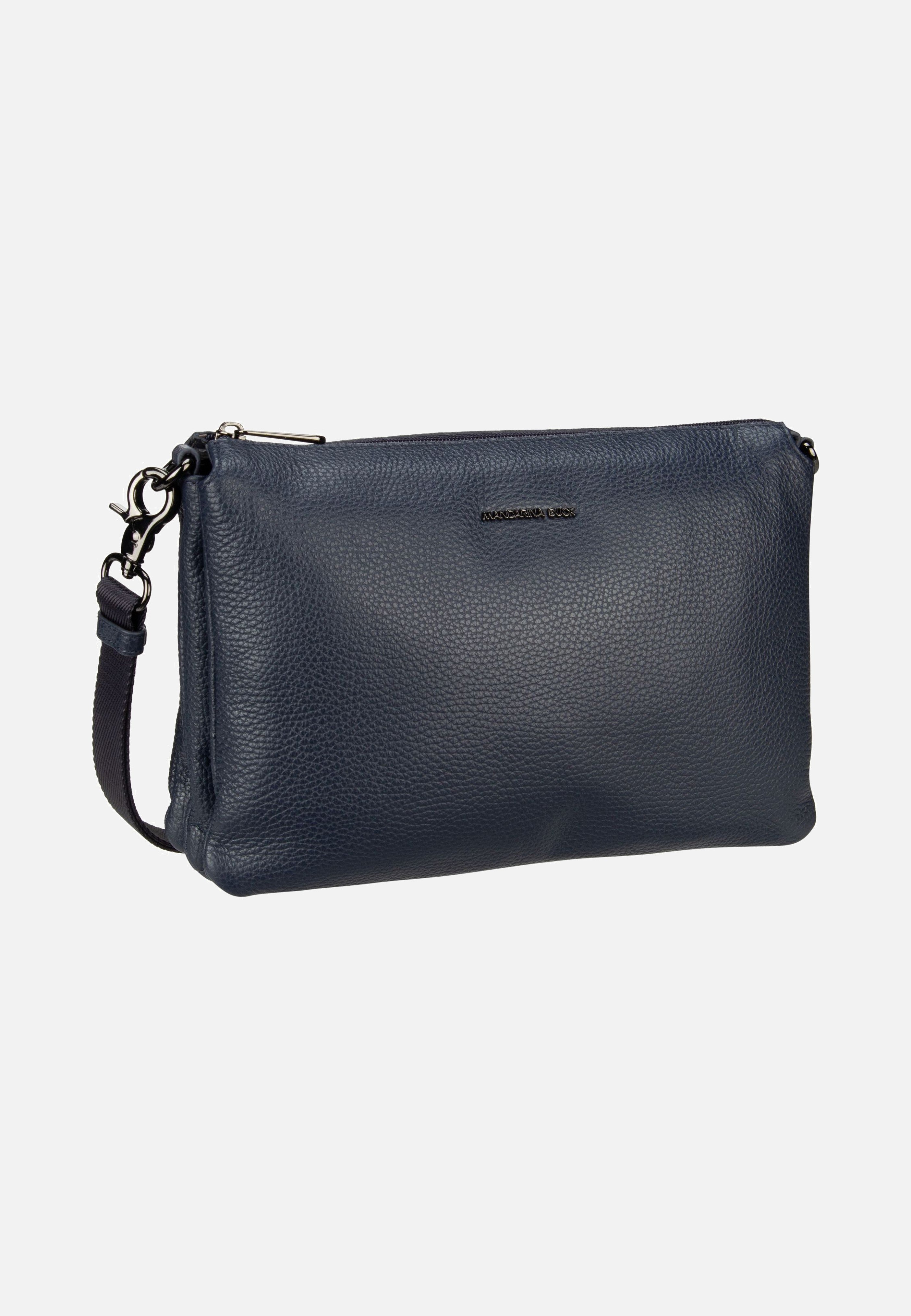 Mandarina Duck Mellow Leather FZT12 Dress Blue Crossbody Bag