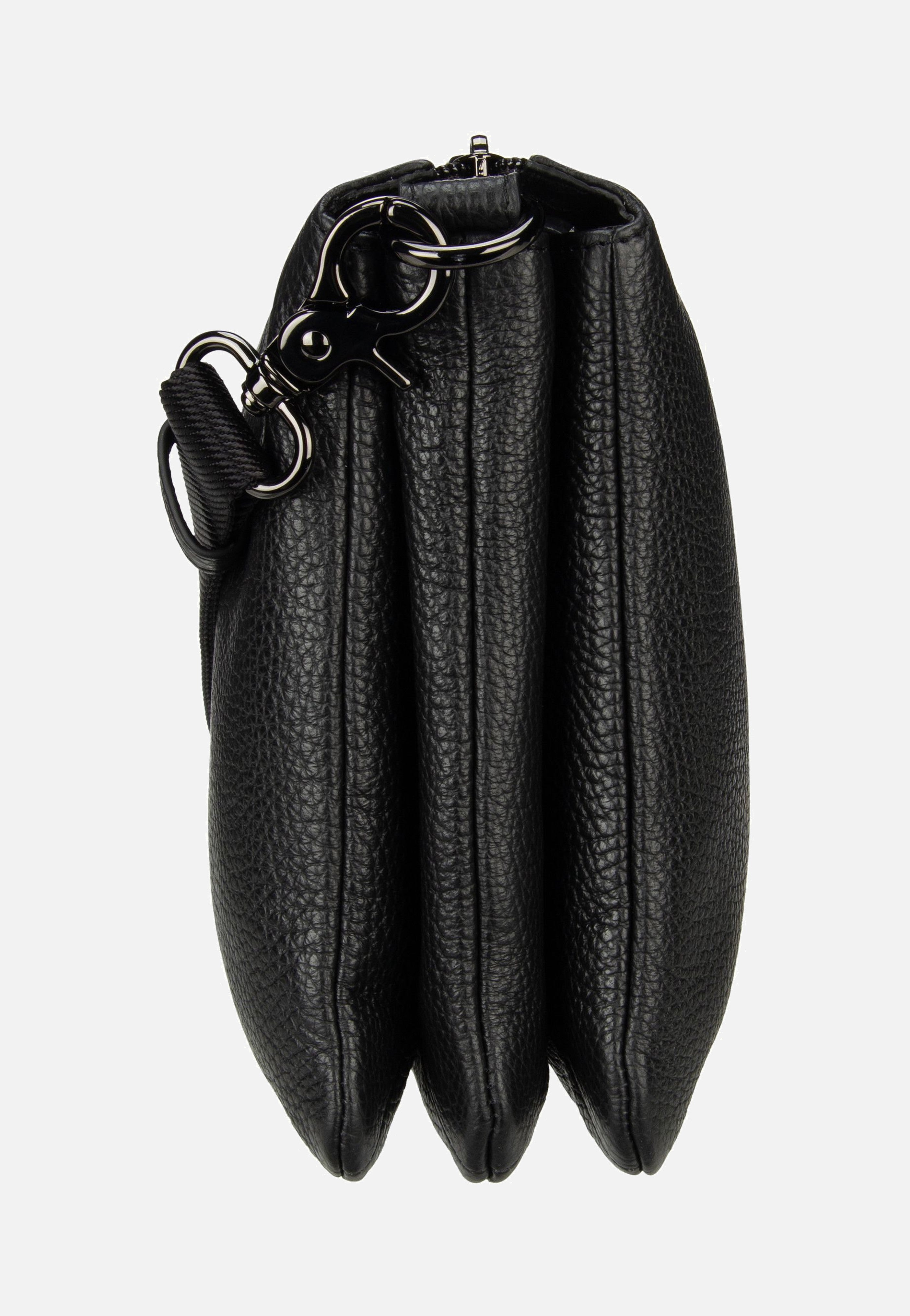 Mandarina Duck Mellow Leather FZT12 Nero Crossbody Bag
