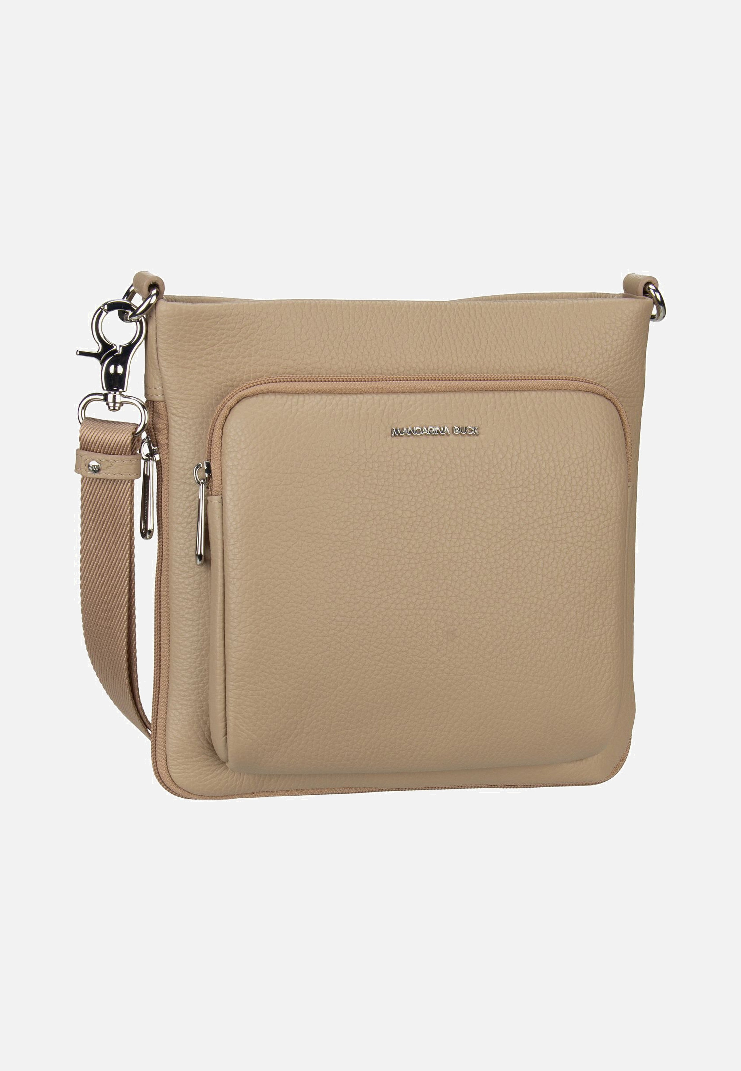 Mandarina Duck - Mellow Leather FZT15 Warm Taupe - Pouch Bag | Women-Image