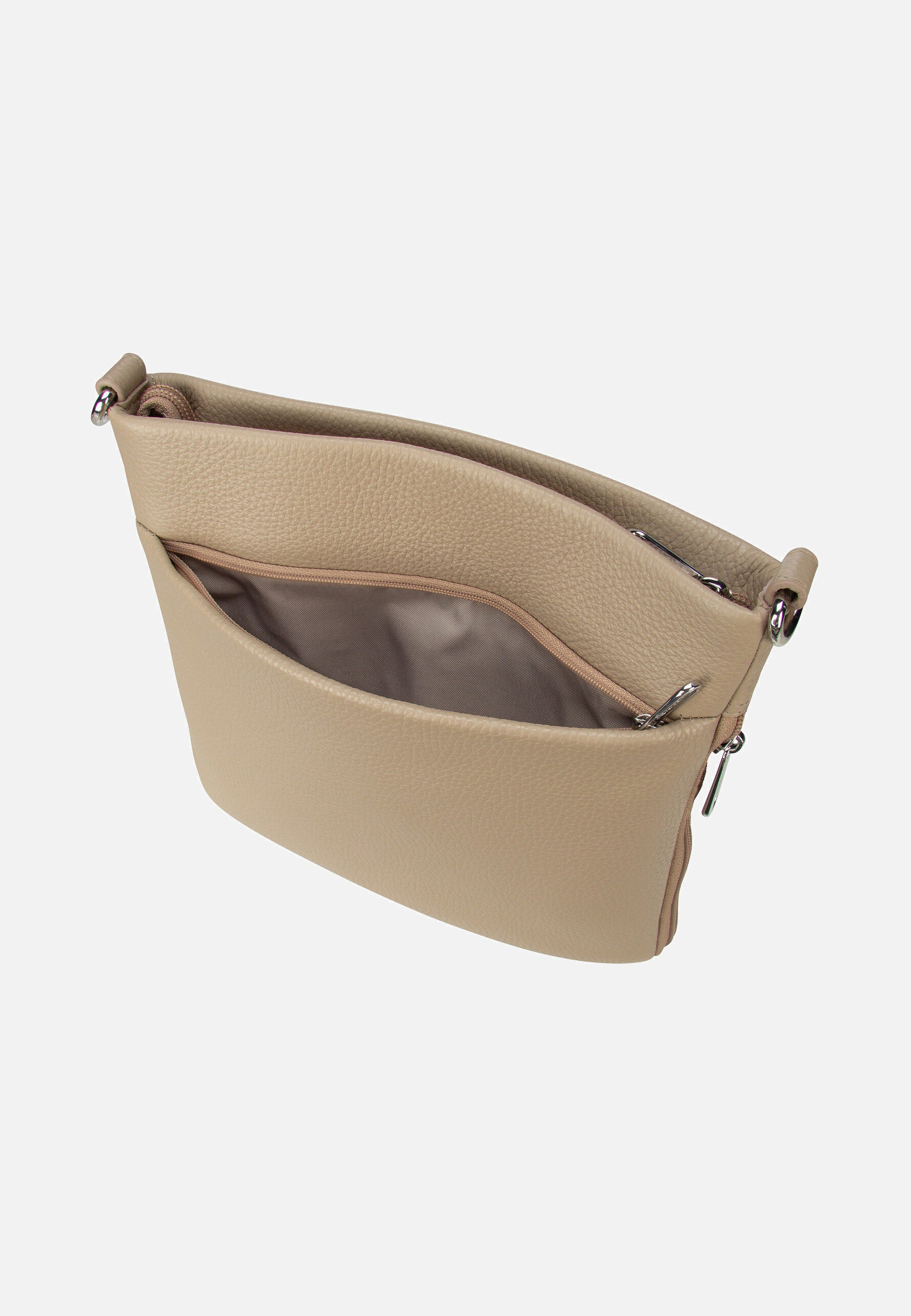 Mandarina Duck - Mellow Leather FZT15 Warm Taupe - Pouch Bag | Women-Image