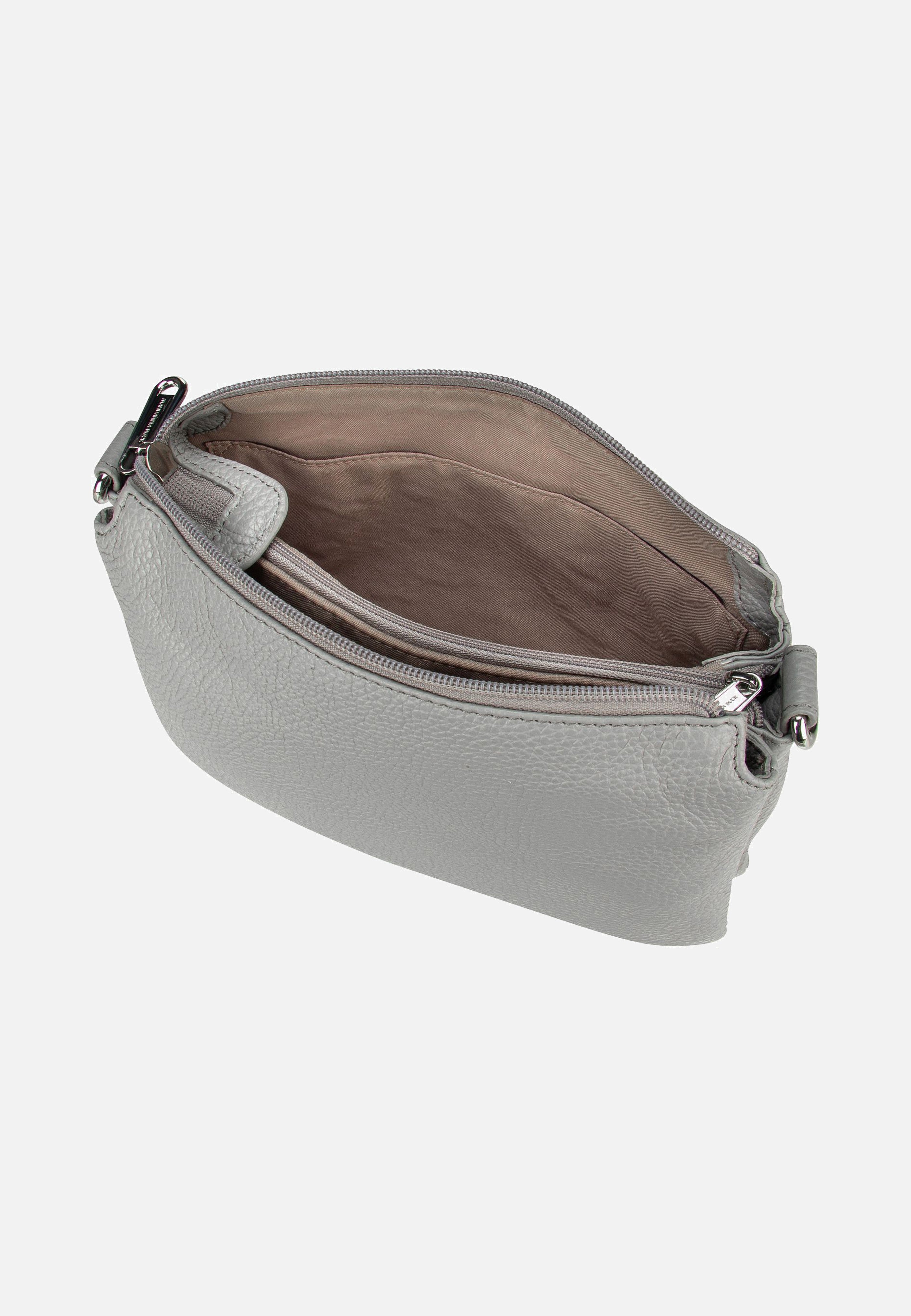 Mandarina Duck - Mellow Leather Pochette FZT82 December Sky - Shoulder Bag | Women-Image
