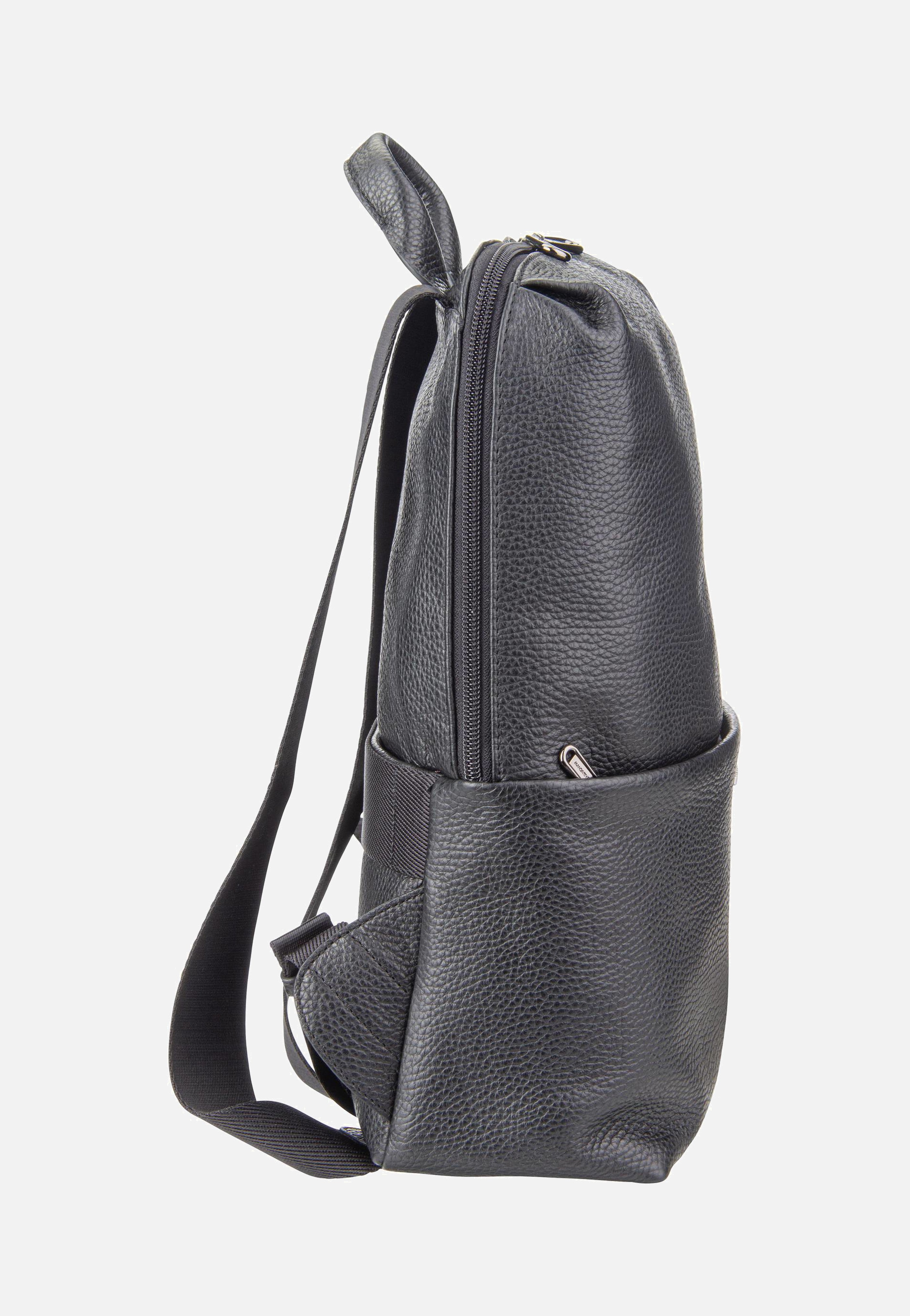 Mandarina Duck Mellow Leather Squared FZT38 Nero Backpack