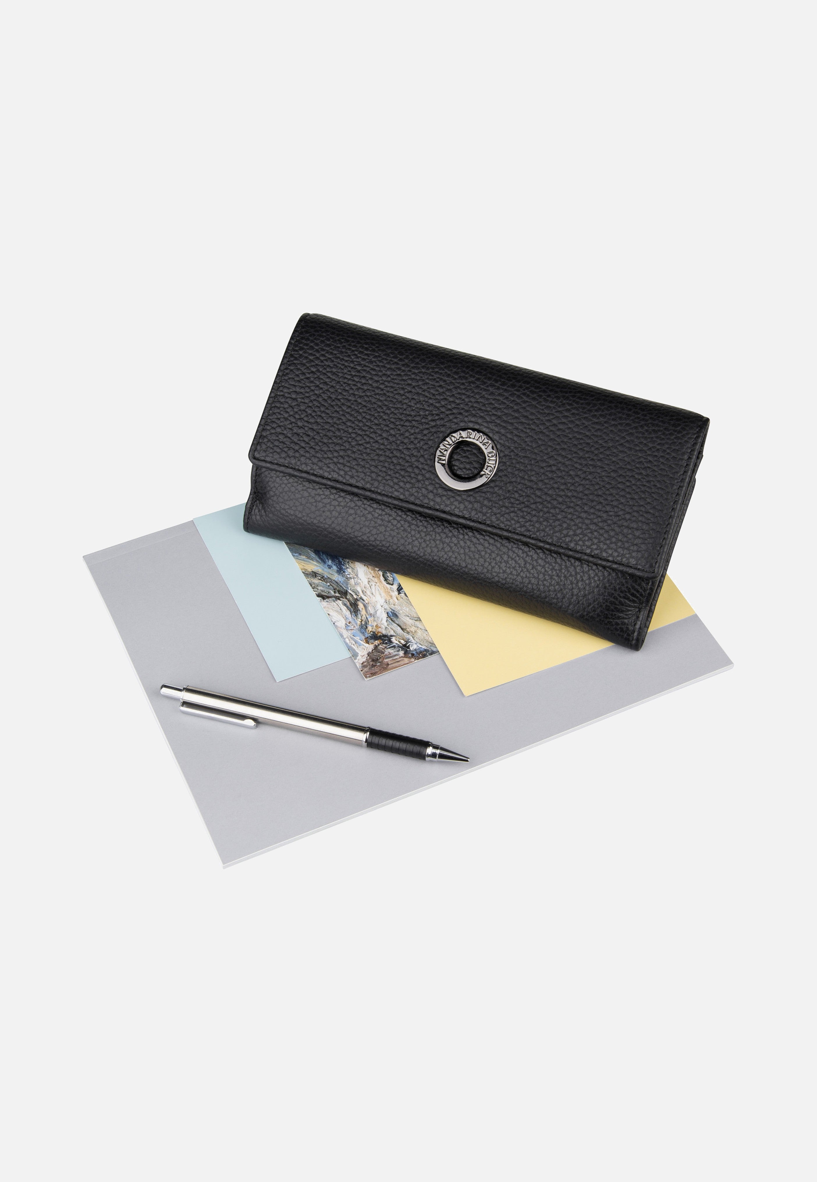 Mandarina Duck - Mellow Leather FZP63 Nero - Wallet | Women-Image