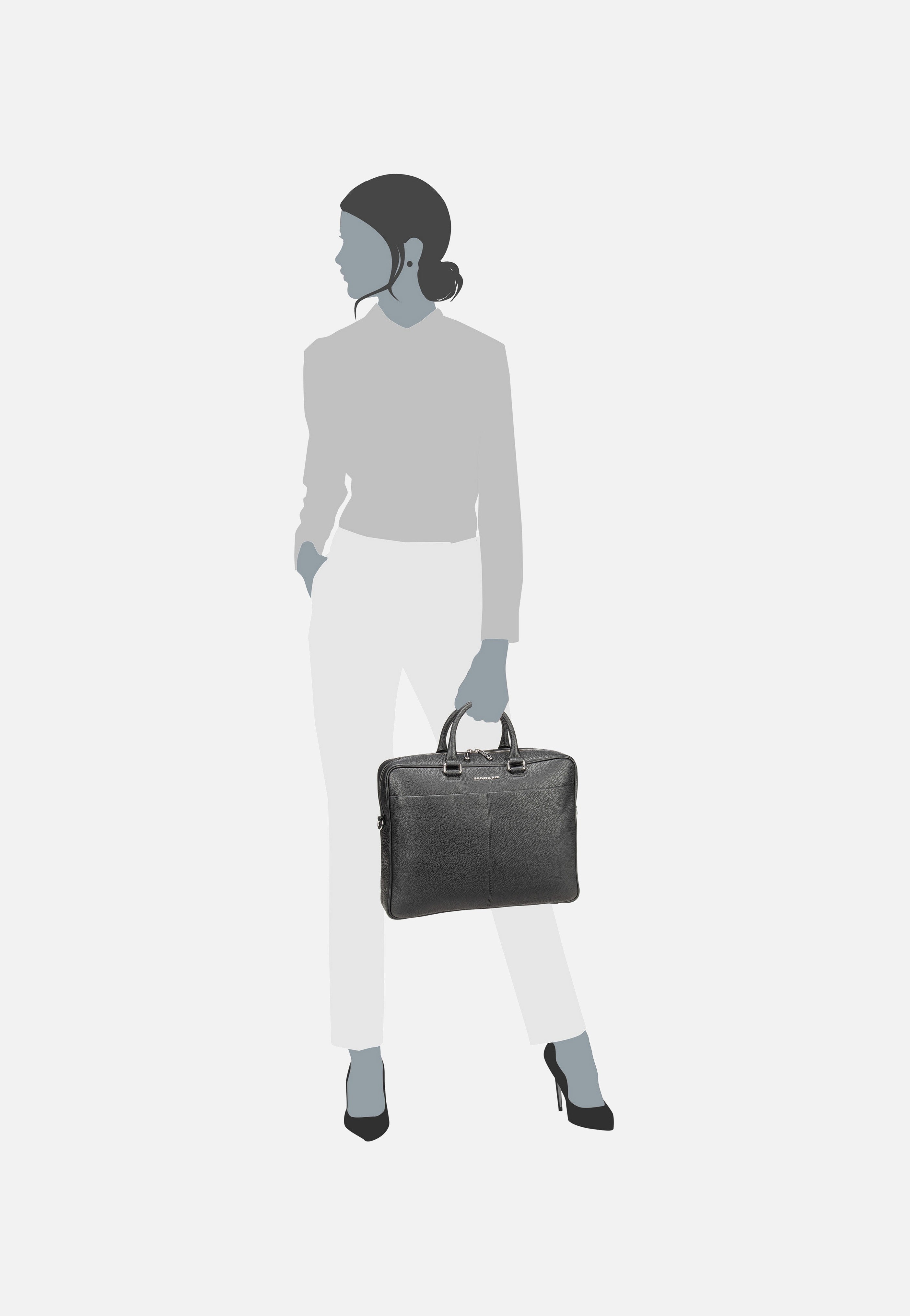 Mandarina Duck - Mellow Urban MWC01 Nero - Briefcase | Women-Image