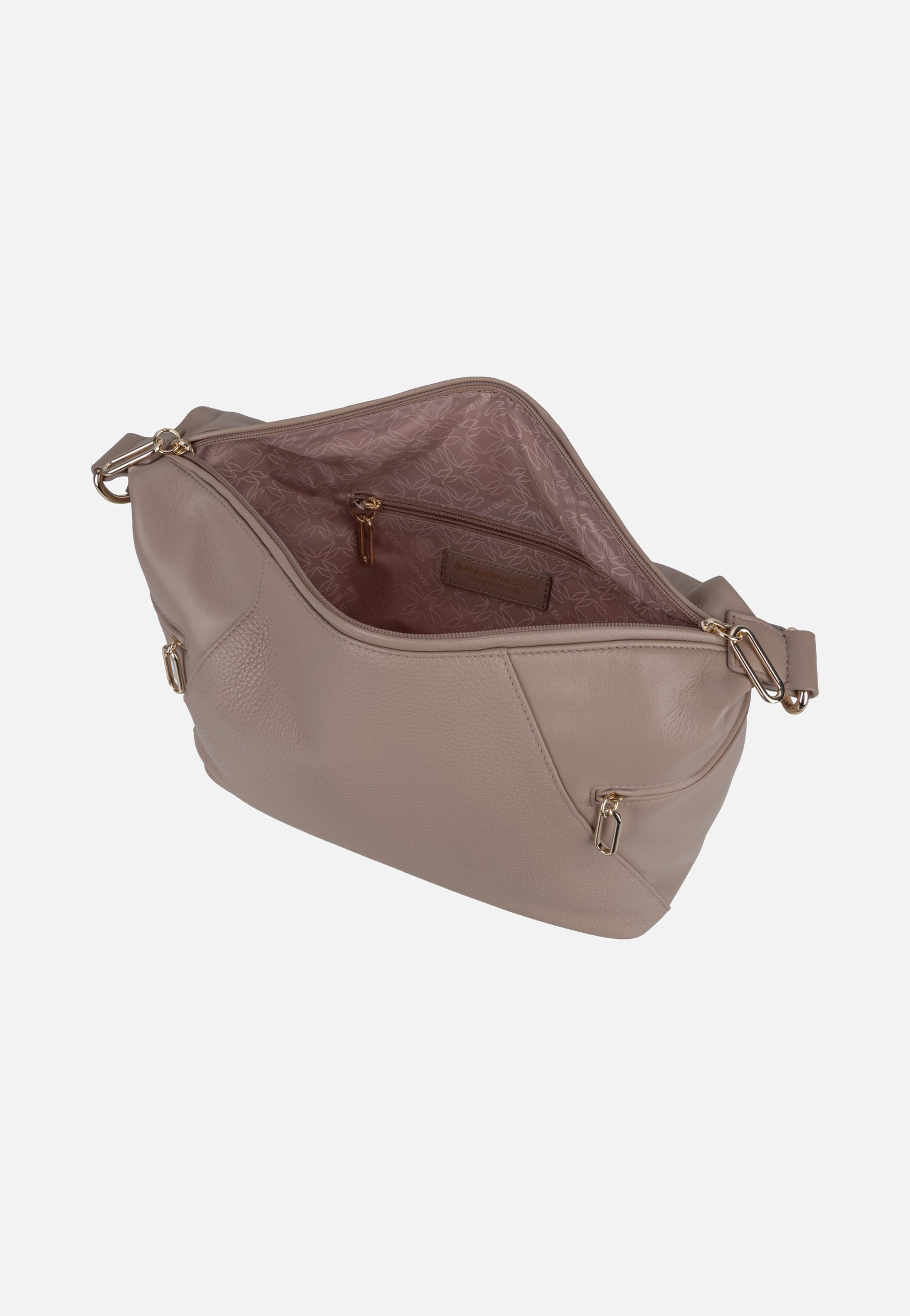 Mandarina Duck Daisy Shoulder UKT05 Warm Taupe Shoulder Bag