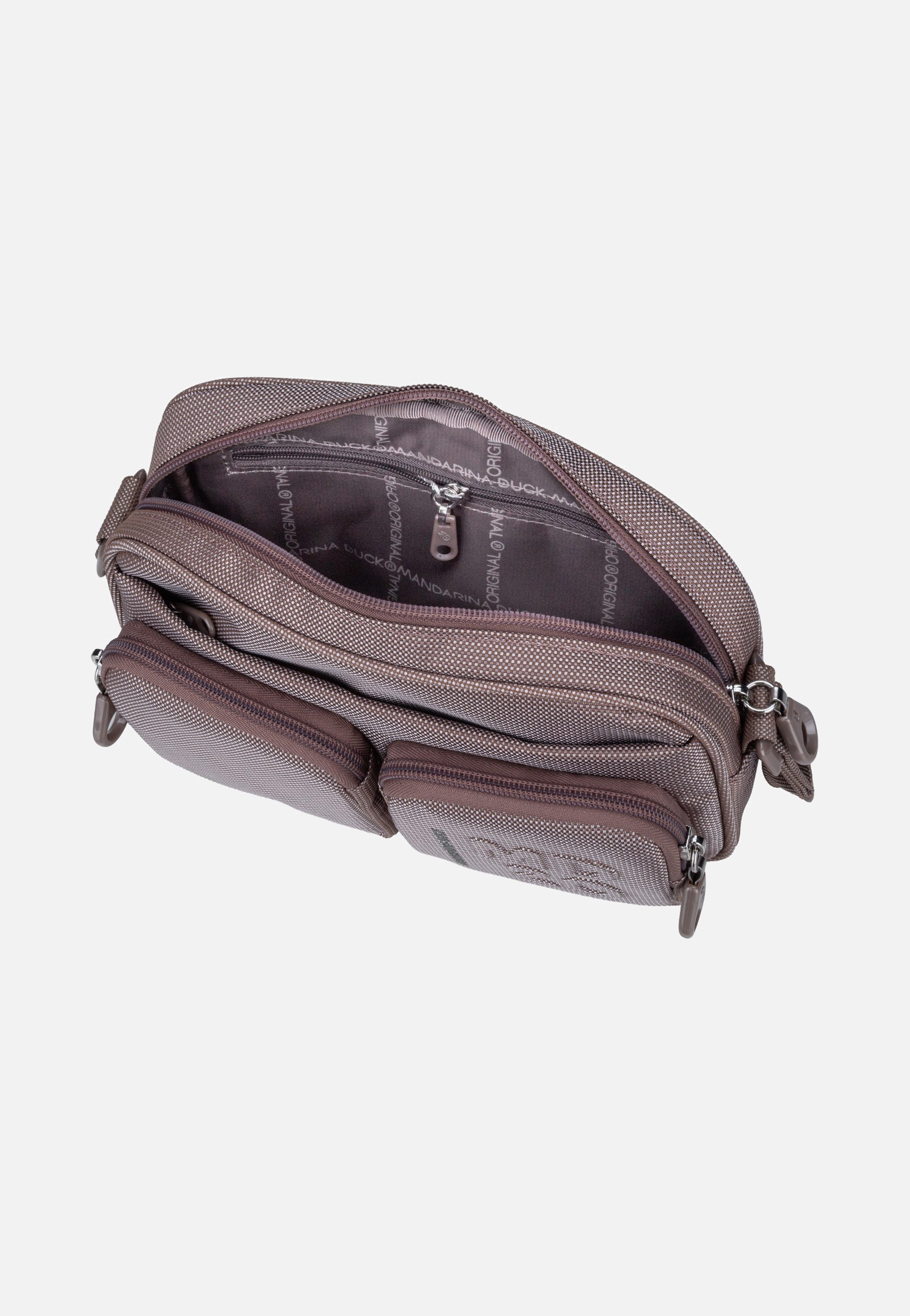 Mandarina Duck MD20 Camera QMT74 Taupe Crossbody Bag
