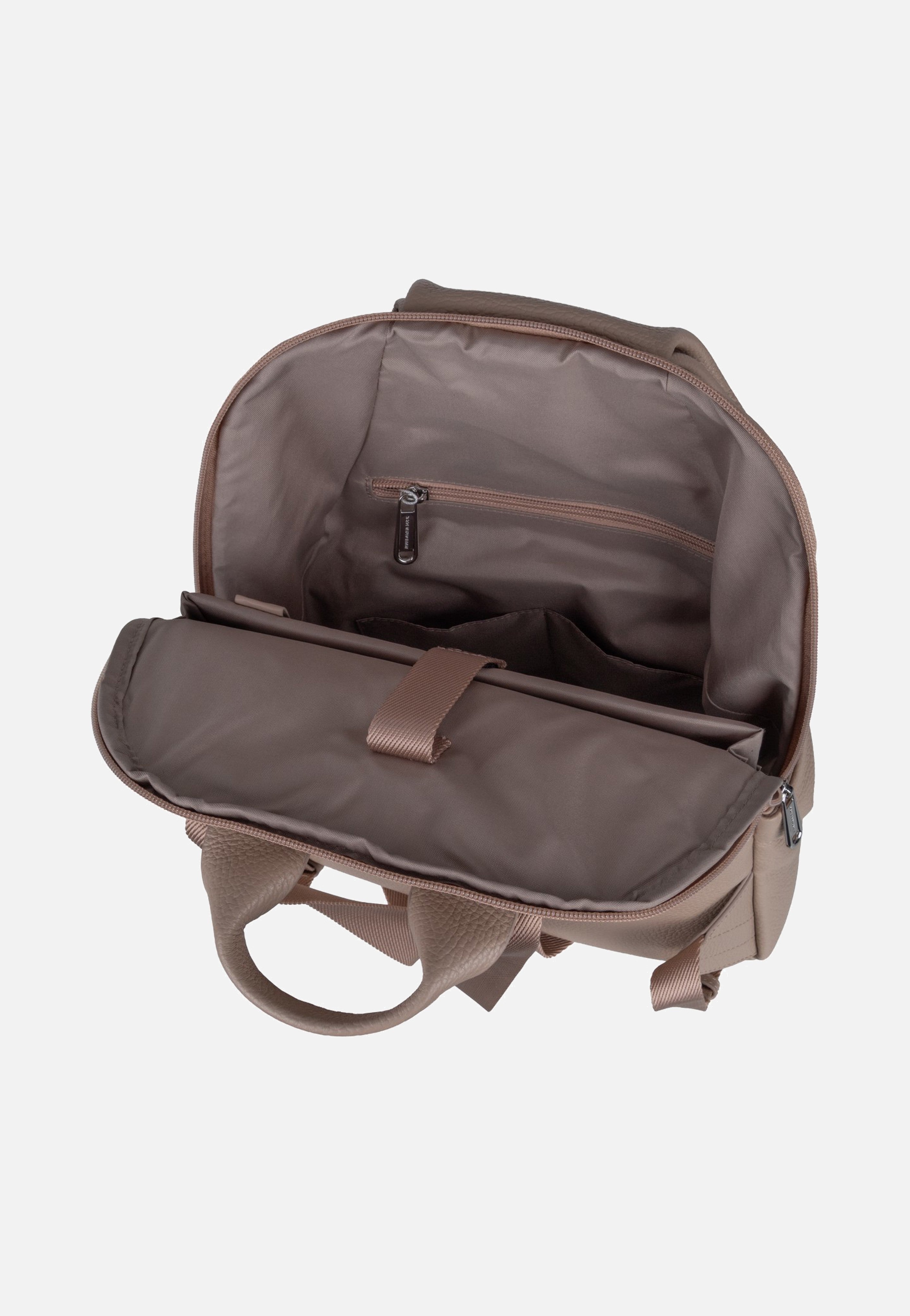 Mandarina Duck Mellow Leather Soft FZTA7 Warm Taupe Backpack