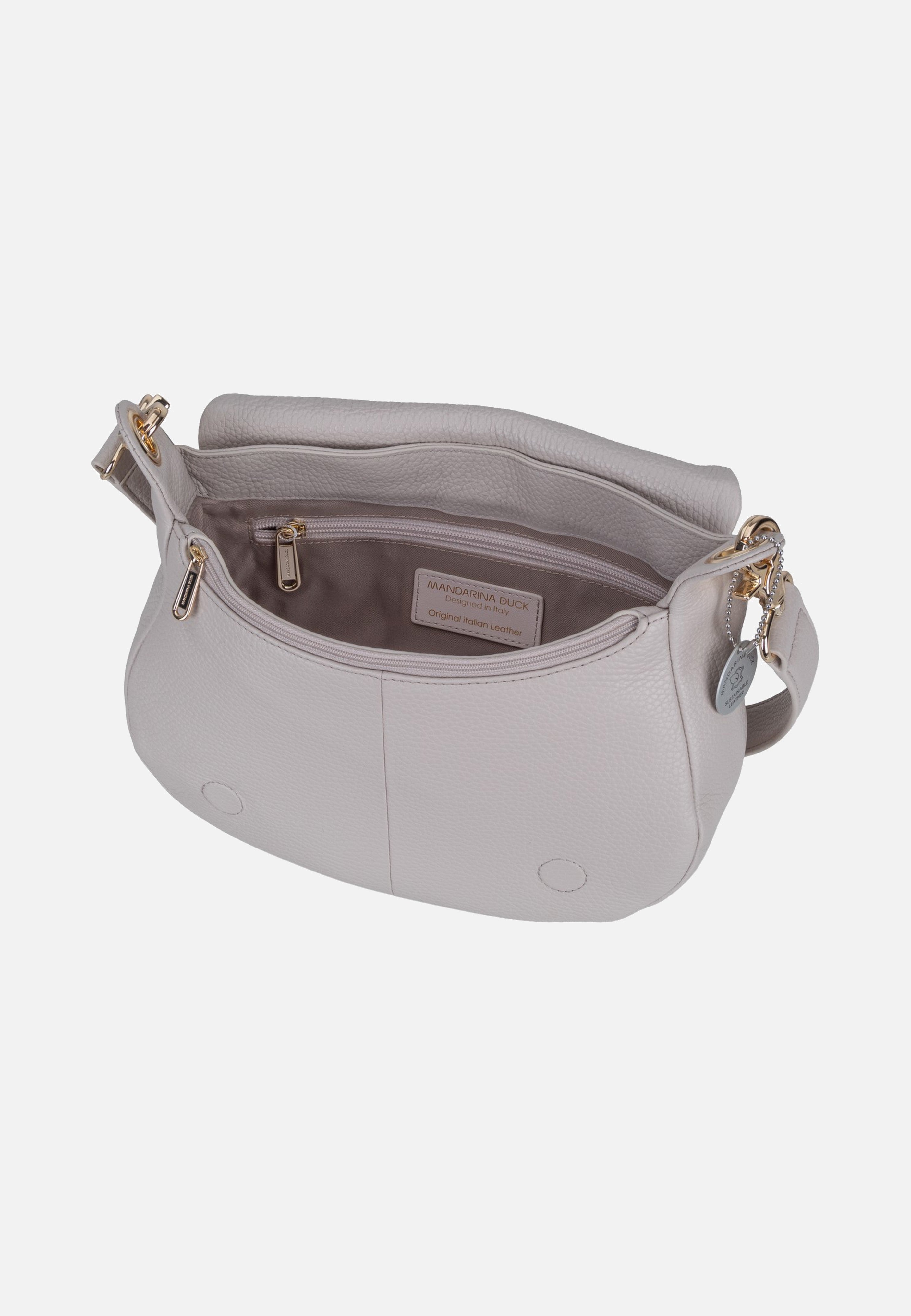 Mandarina Duck Mellow Leather Soft Hunting FZTA9 Cocoon Shoulder Bag